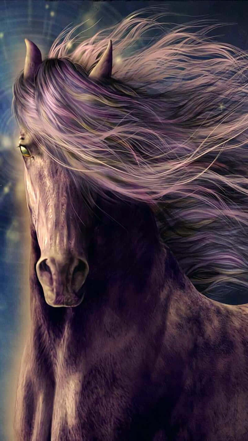 800x1430 Download See the majestic beauty of this horse on your iPhone Wallpaper, Phone