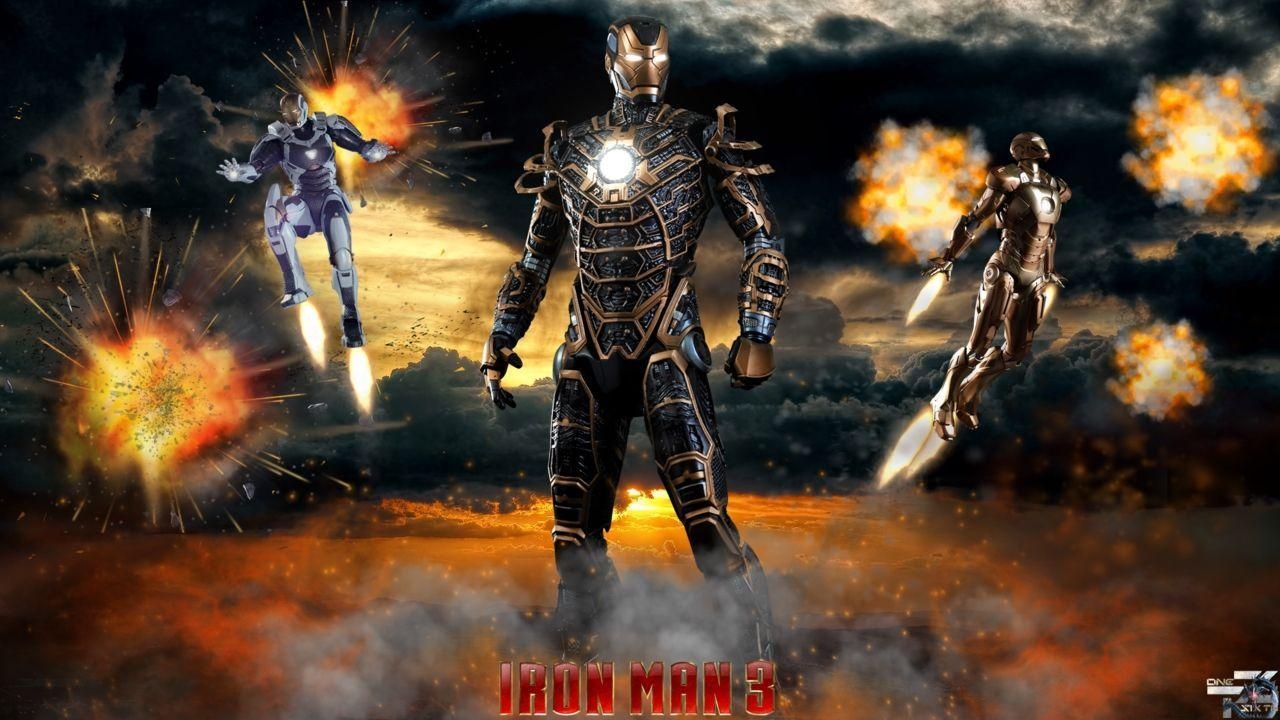 1280x720 Iron Man 3 Wallpaper, Desktop