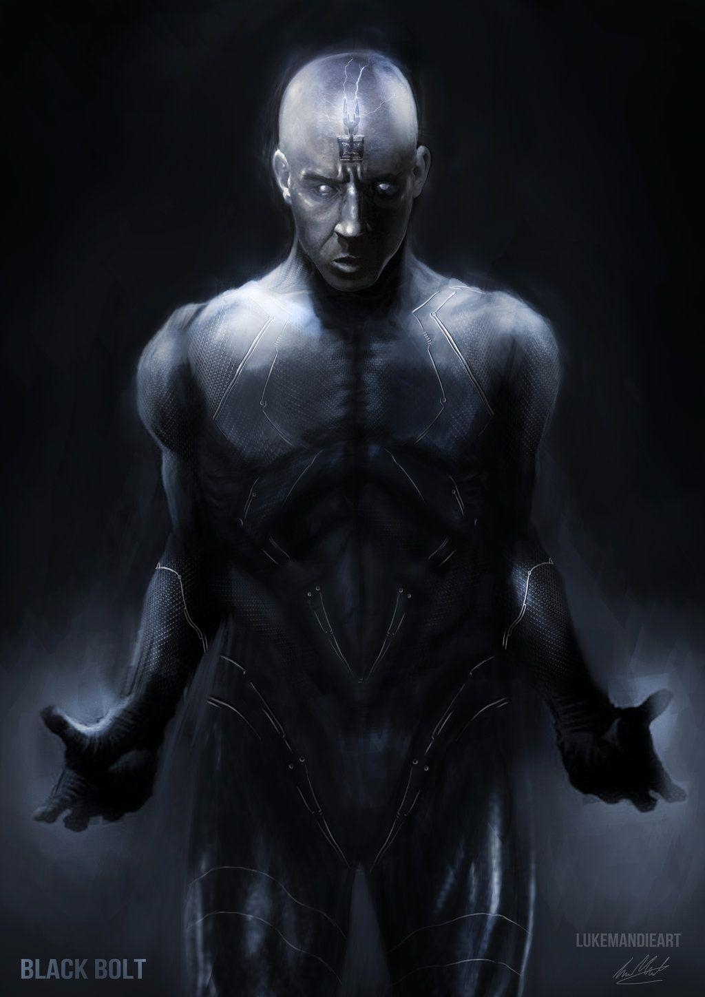 1030x1450 Black Bolt Wallpaper 35194, Phone