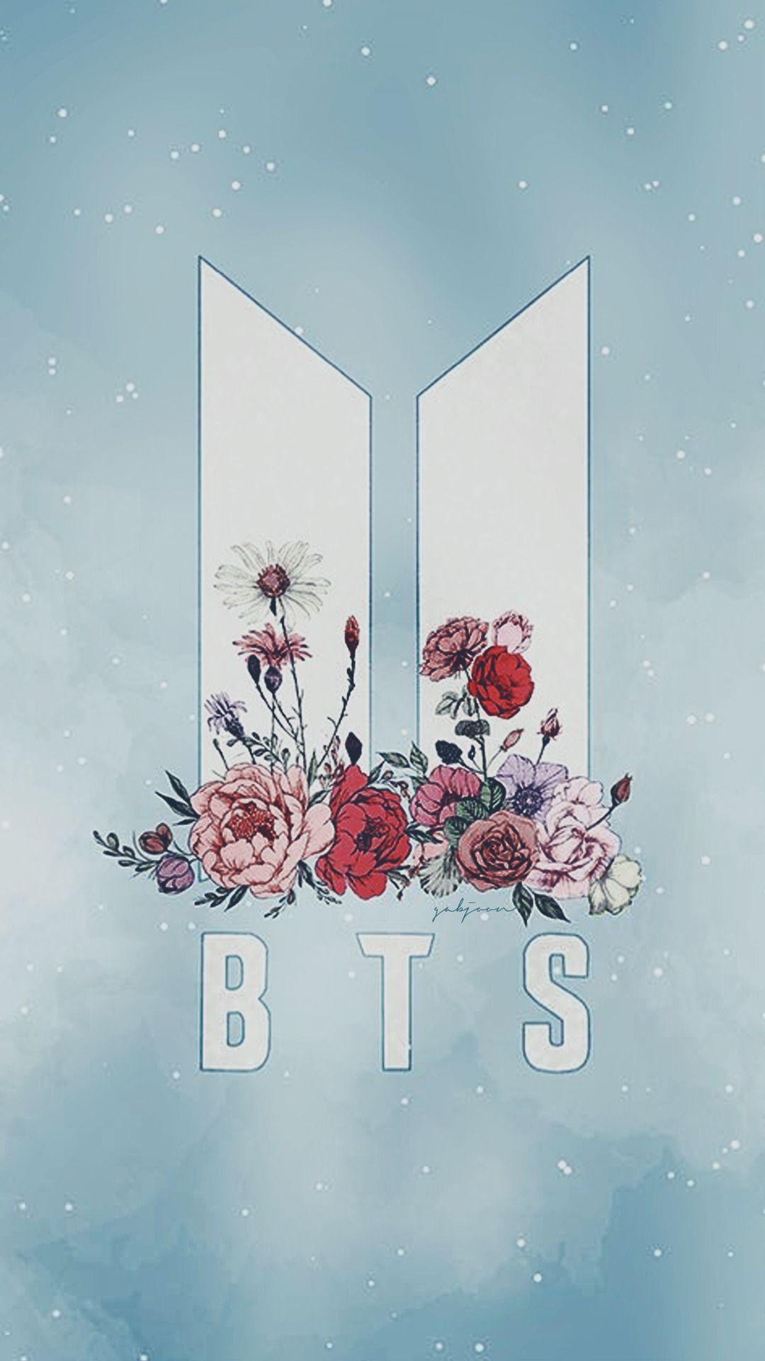 1080x1920 BTS Logo Wallpaper In Ultra HD Wallpaper Loader, Phone