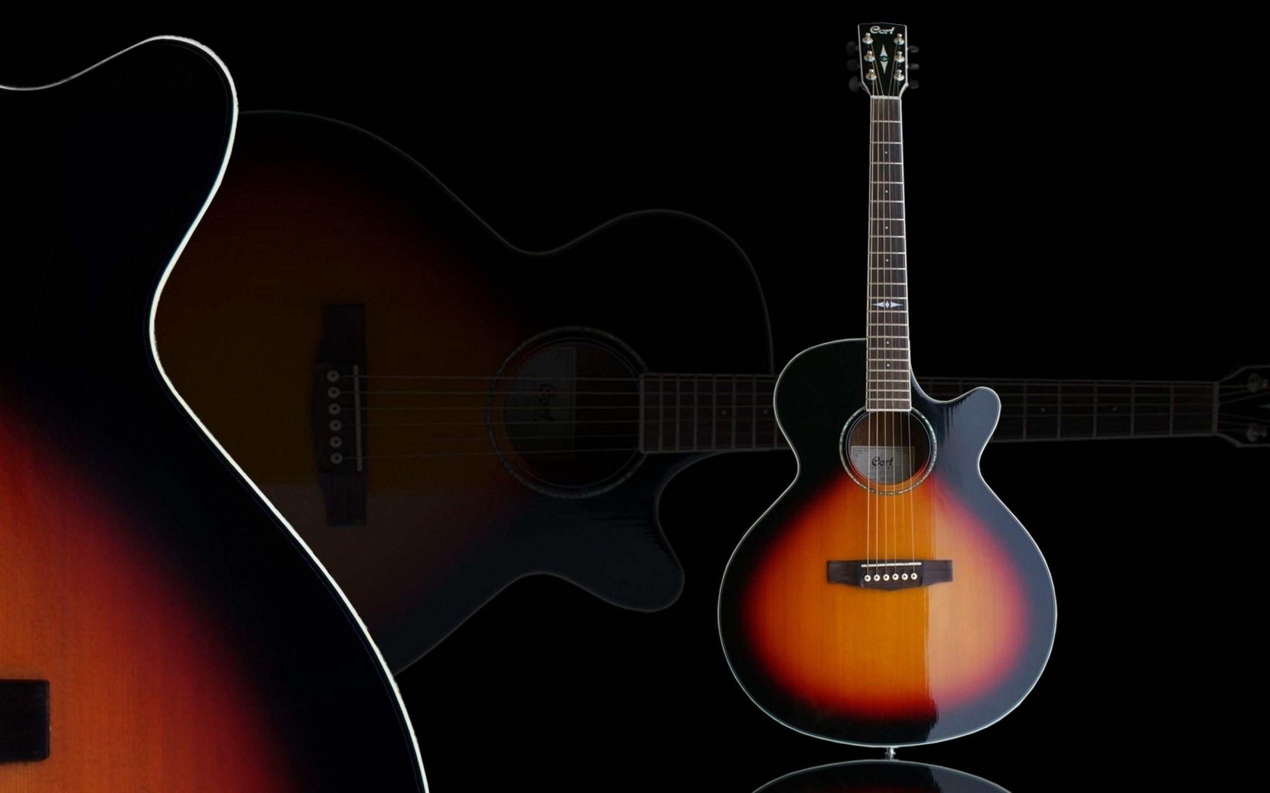 2560x1600 Acoustic Guitar Music Wallpaper HD Background. FEEL THE MUSIC, Desktop