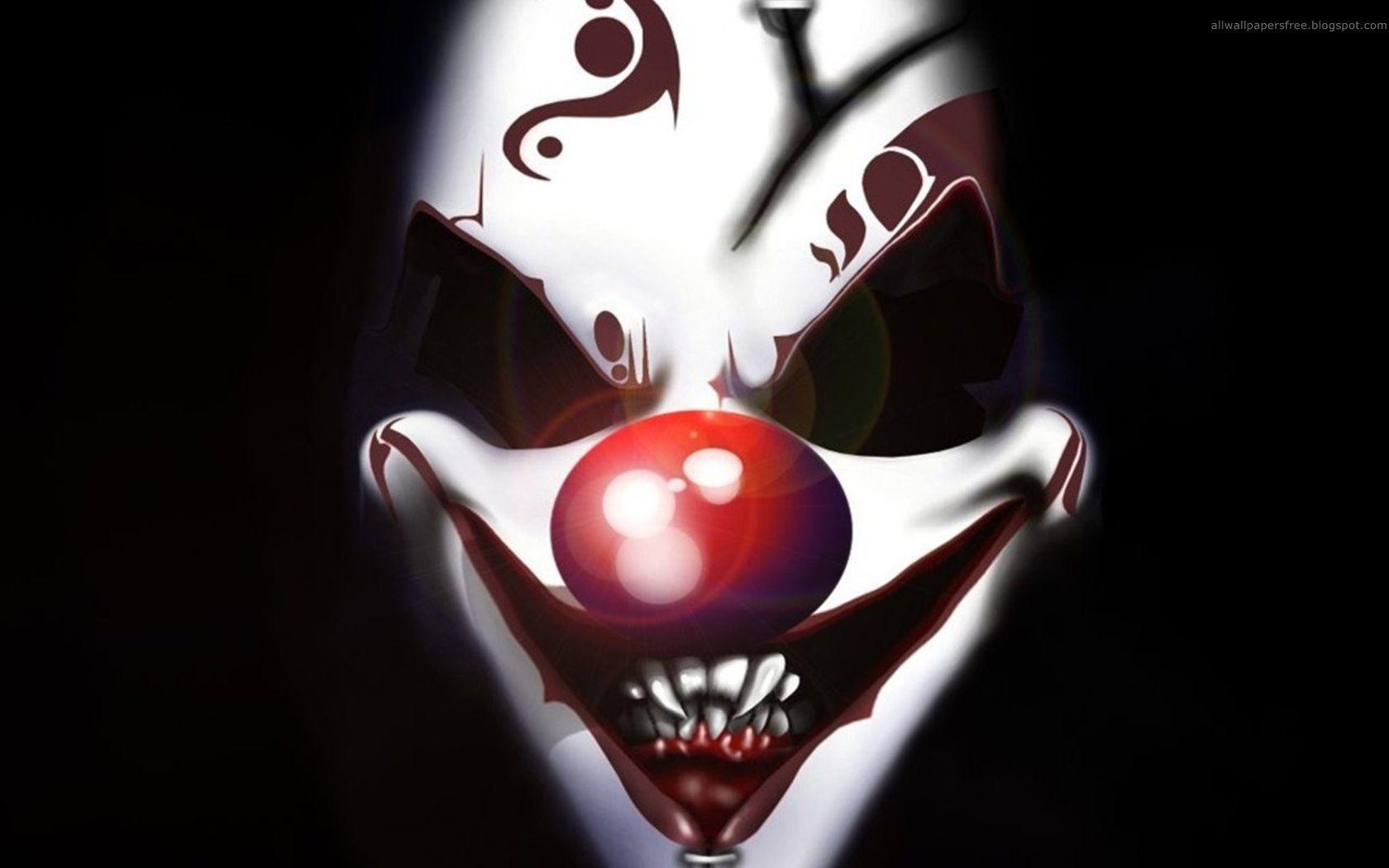 1680x1050 Scary Clown Wallpaper Free, Desktop