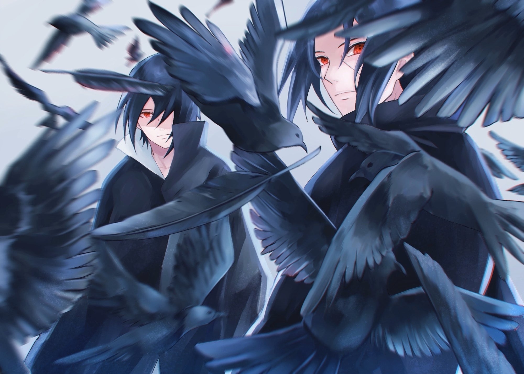 2000x1430 Anime, Itachi Uchiha, Sasuke Uchiha Wallpaper, Desktop