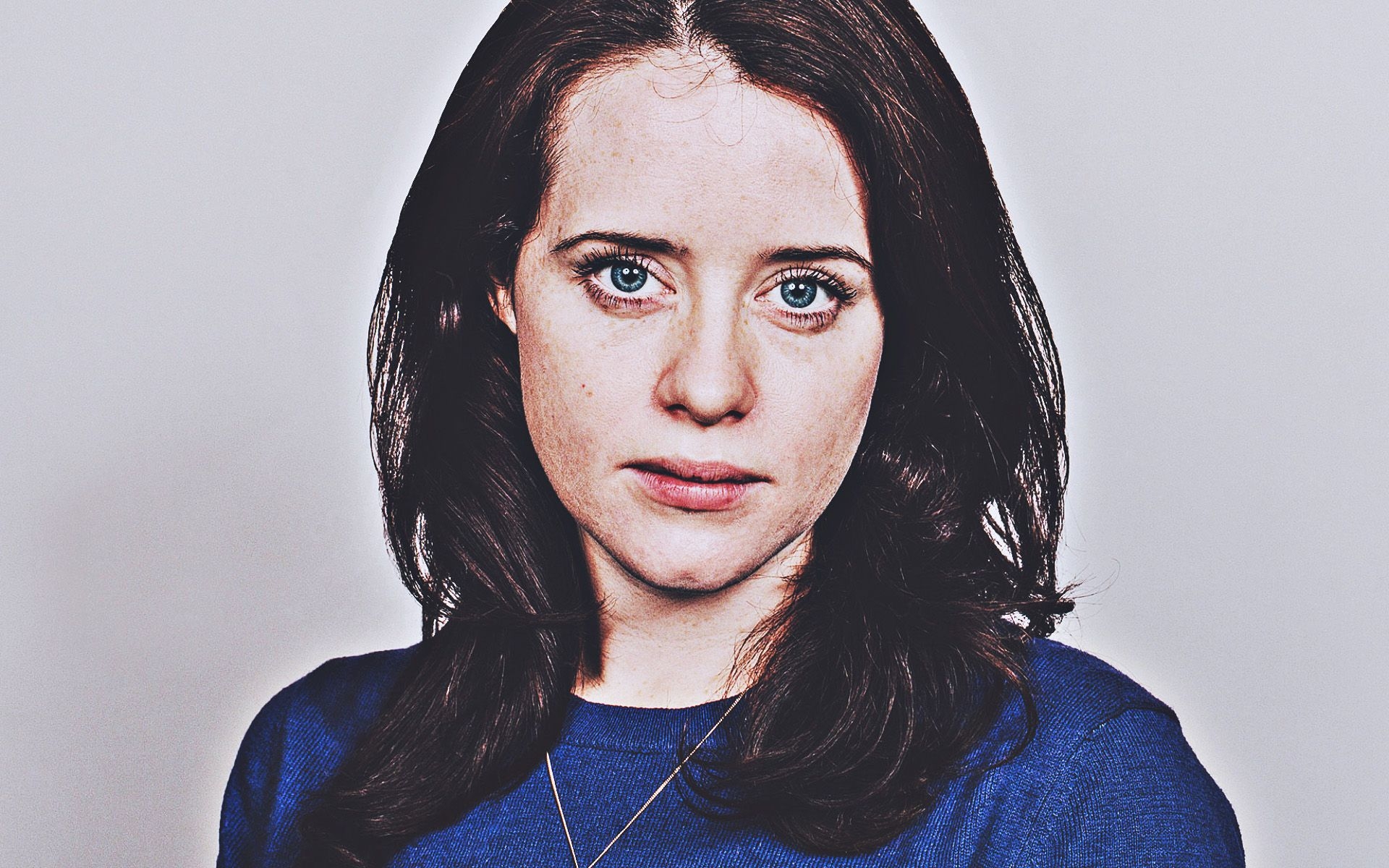 1920x1200 Download wallpaper Claire Foy, english actress, beauty, english celebrity, Claire Elizabeth Foy, brunette woman, Claire Foy photohoot for desktop with resolution. High Quality HD picture wallpaper, Desktop