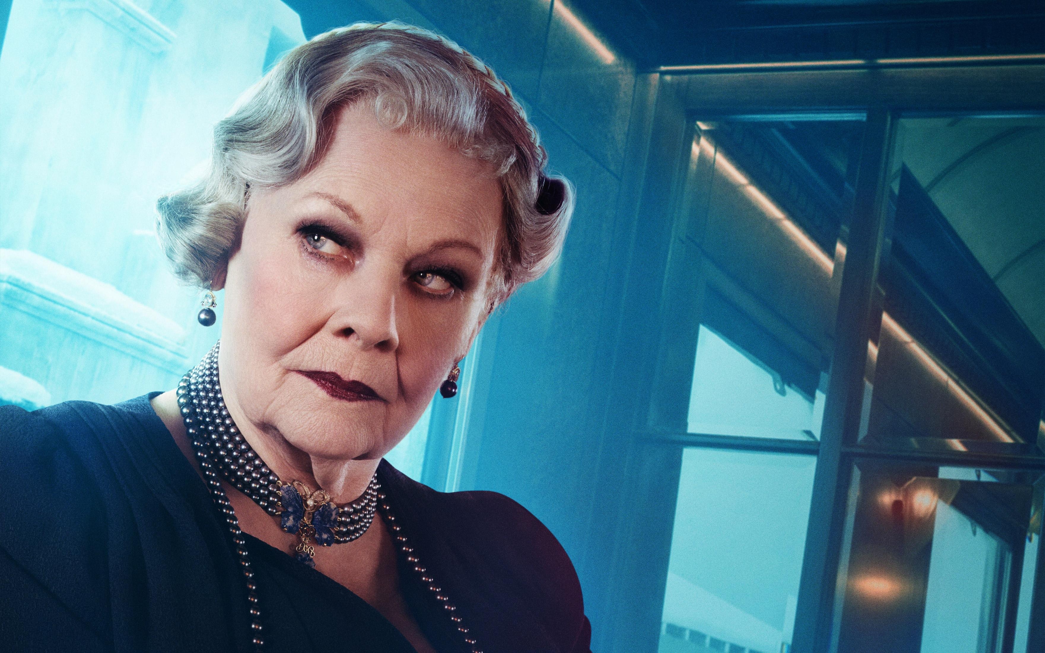 3530x2210 Judi Dench As Princess Dragomiroff In Murder On The Orient Express, Desktop