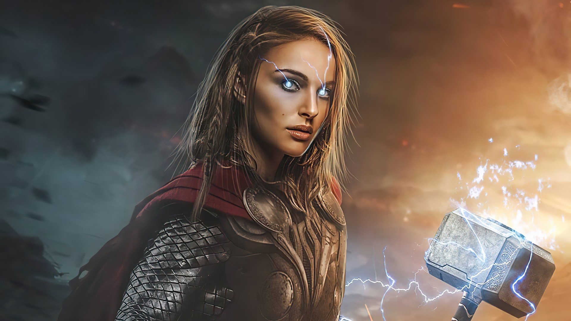 1920x1080 4K Thor: Love and Thunder Wallpaper. Hintergründe, Desktop