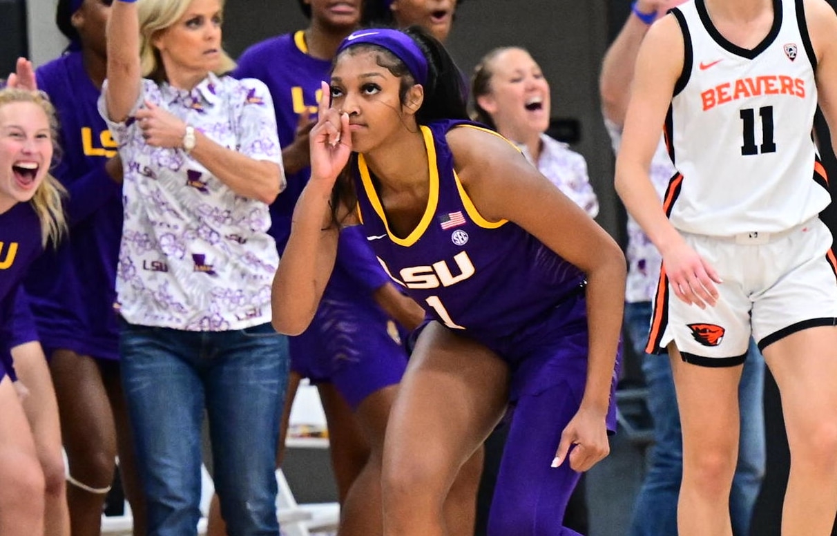 1220x780 LSU's Angel Reese Joins 20 20 Club To Headline This Week's Women's Basketball Starting Five, Desktop