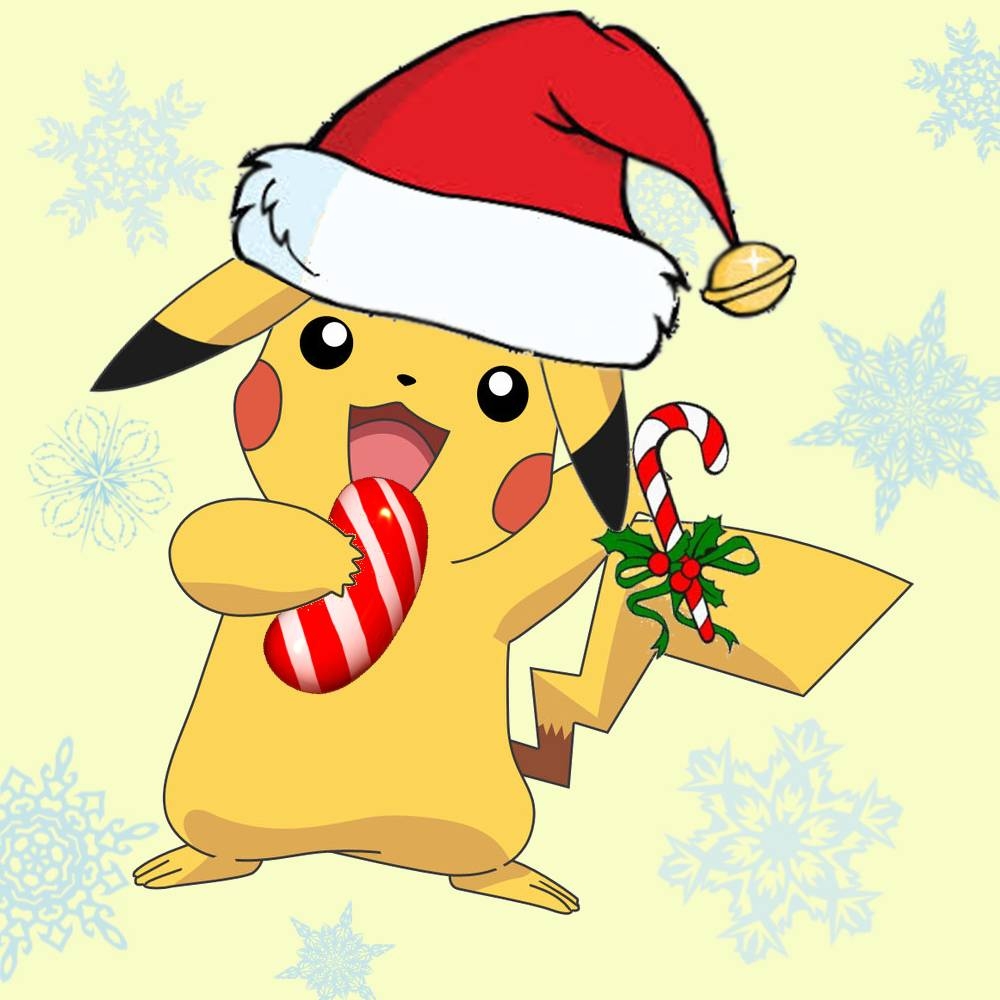 1000x1000 Christmas Pikachu Wallpaper Free Christmas Pikachu Background, Phone