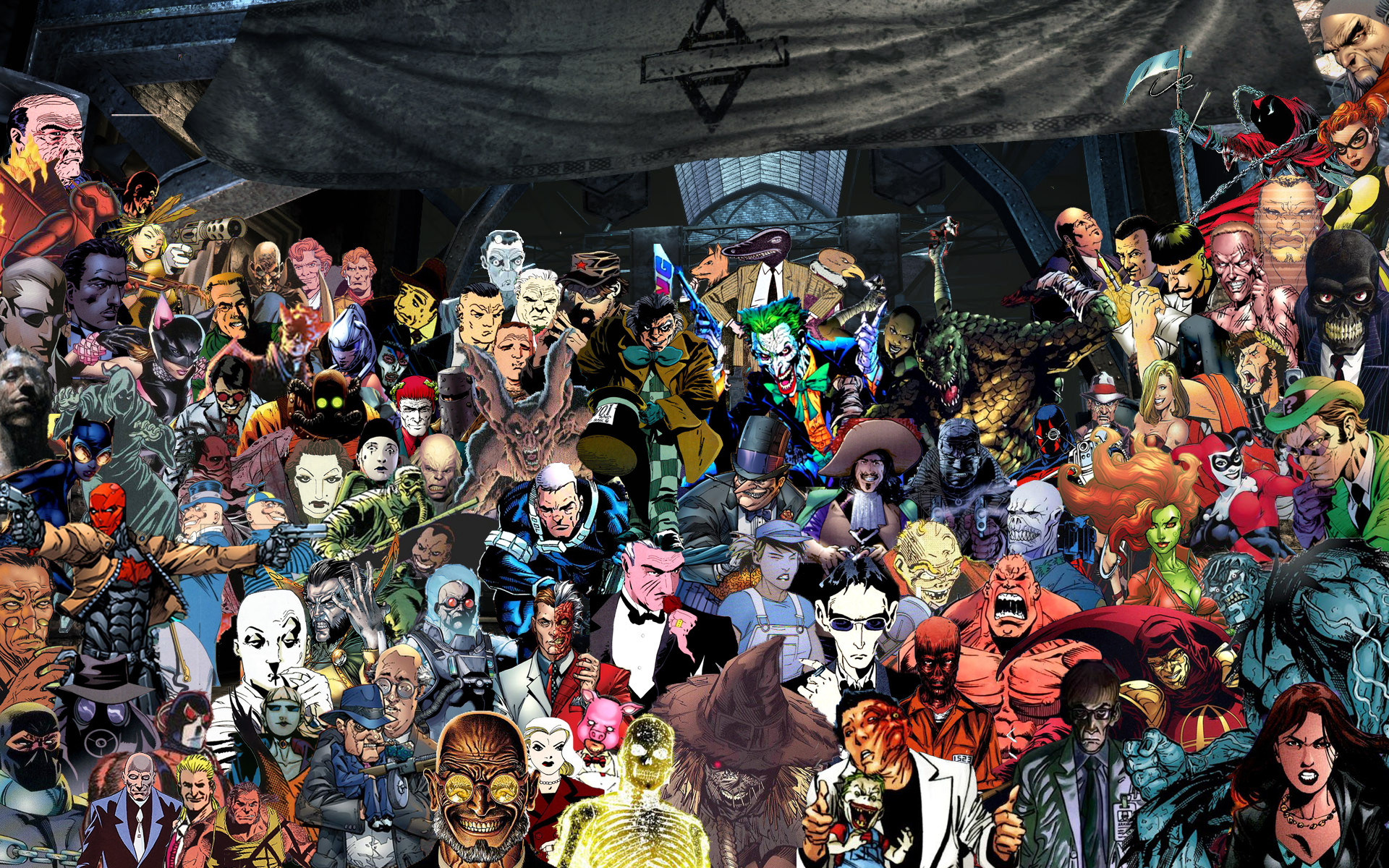 1920x1200 Batman Villains Wallpaper, Desktop