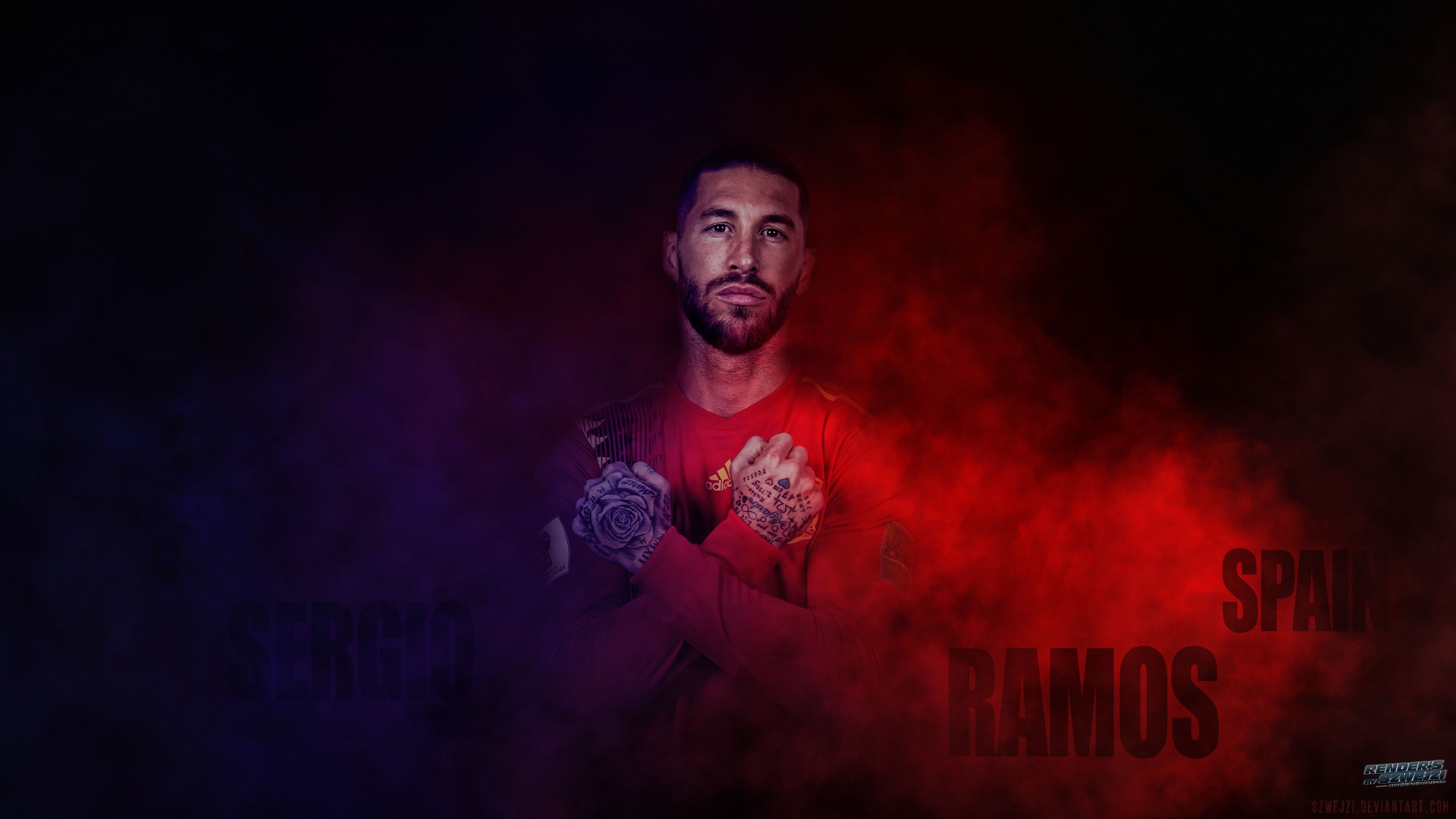 3840x2160  Sergio Ramos background HD. Sergio Ramos HD, Desktop