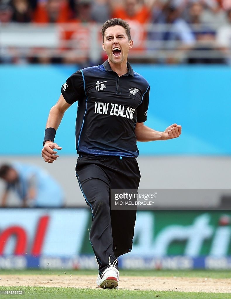 790x1030 New Zealand's Trent Boult celebrates the wicket of South Africa's, Phone