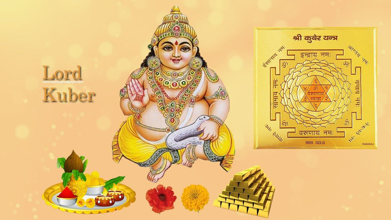 1280x720 Lord Kubera image HD. Kubera wallpaper. Dhan Kuber photo, Desktop