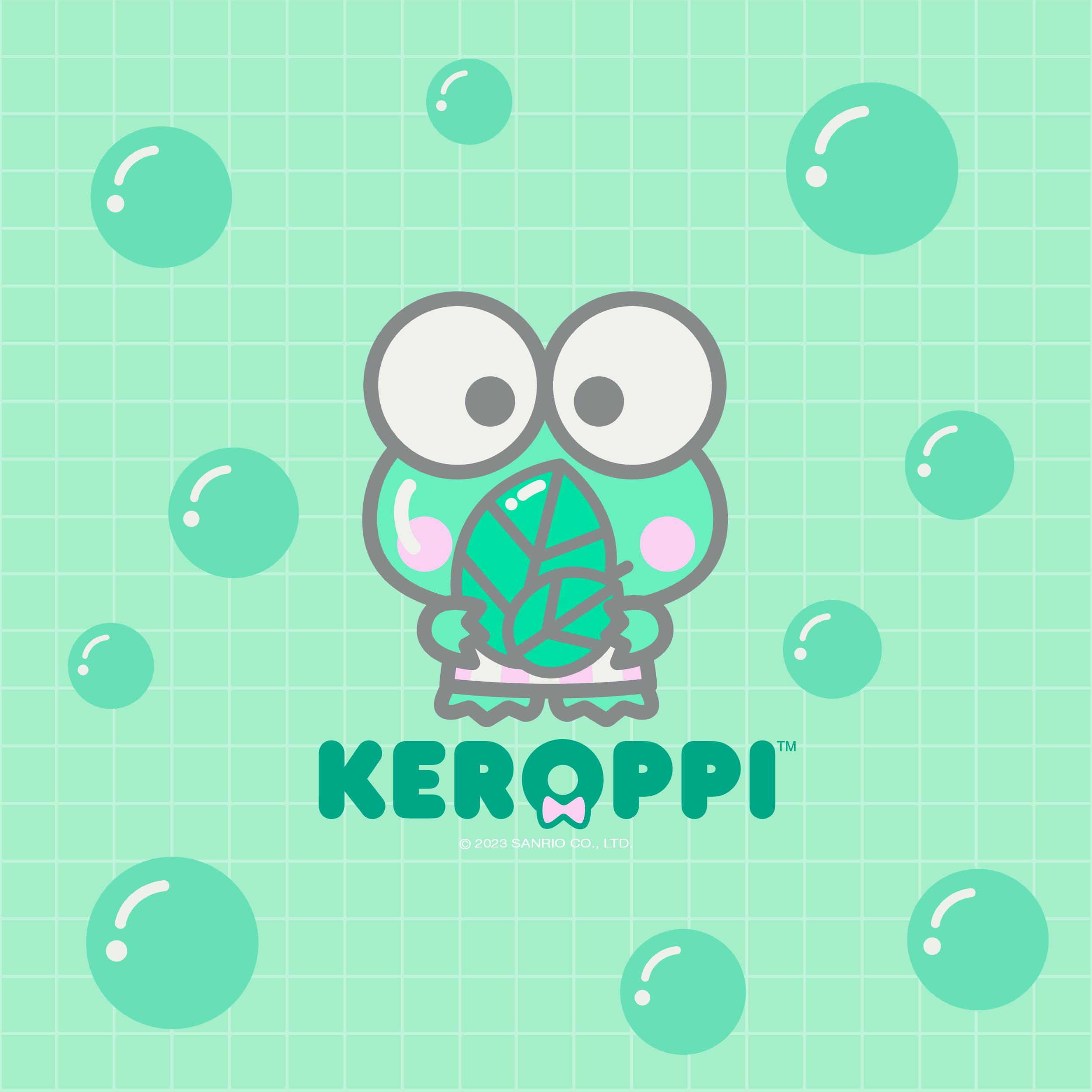 2510x2510 Sanrio month, new #Keroppi phone background, Phone