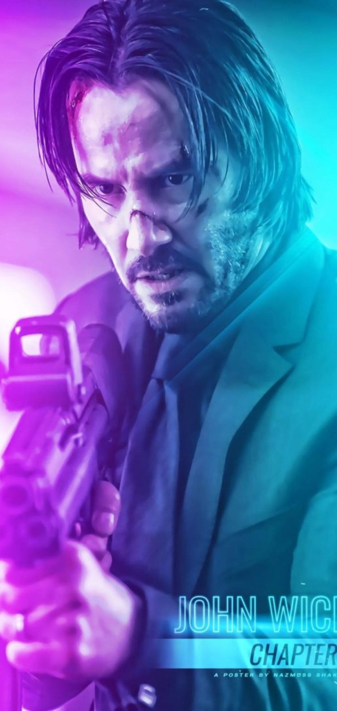 1080x2280 John Wick Chapter 4 Wallpaper [4K + HD], Phone