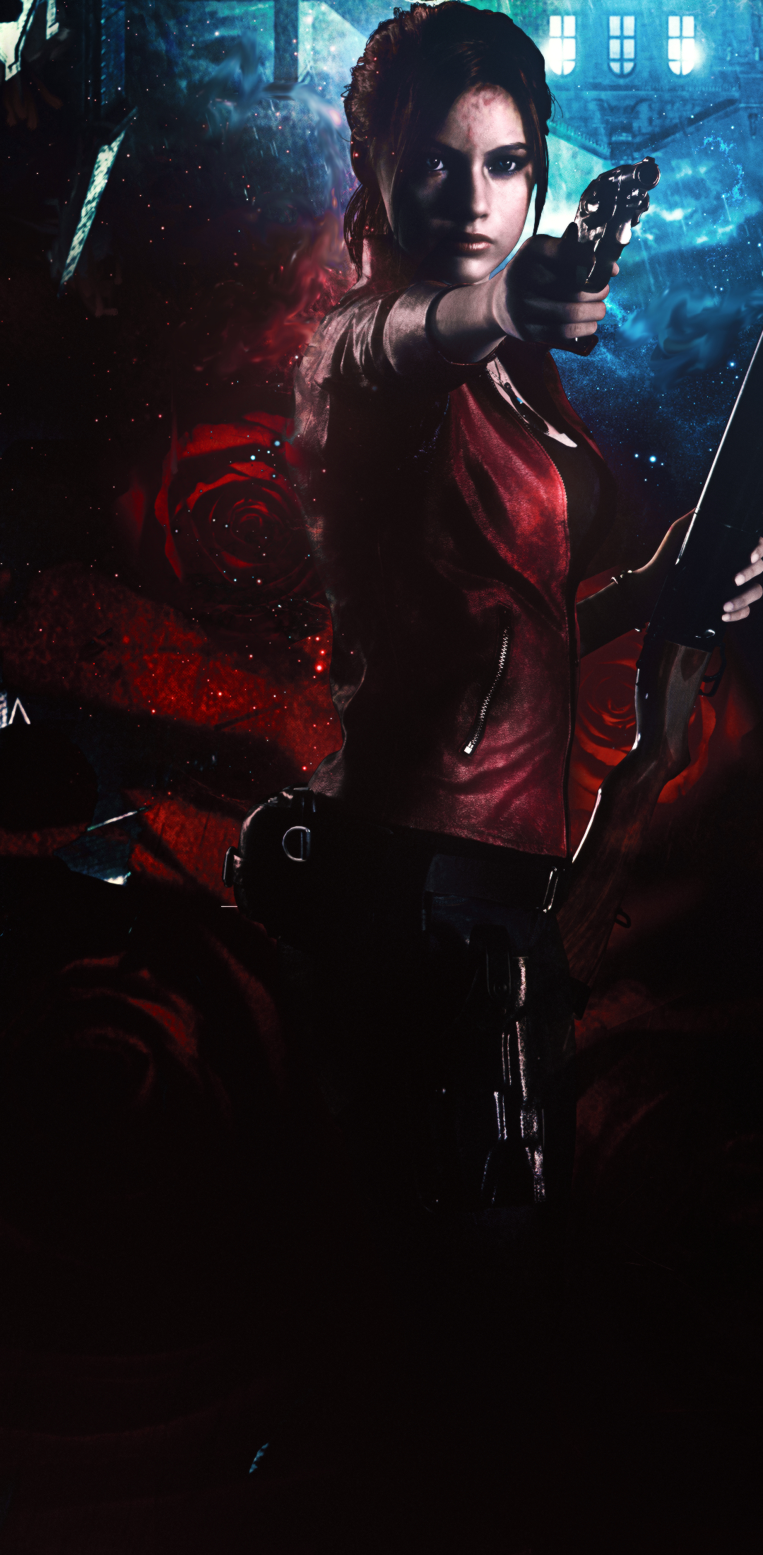 1080x2200 A quick mobile wallpaper [Claire]: residentevil, Phone