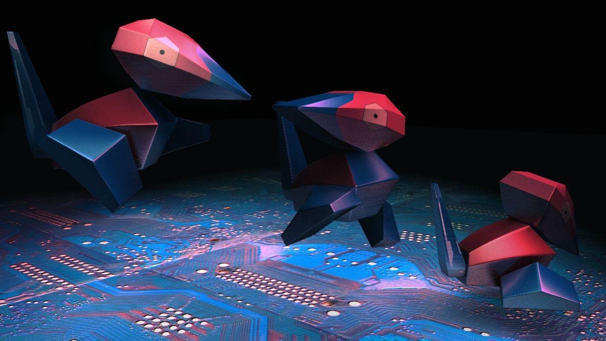 1200x670 Porygon Polygon, Desktop