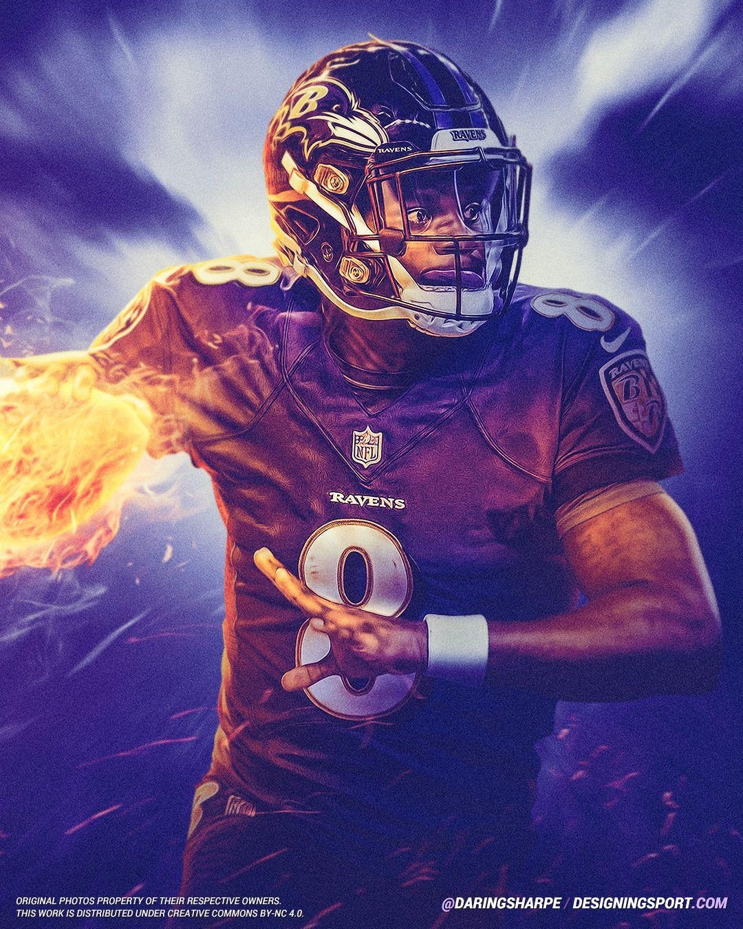 1080x1350 Lamar Jackson, Baltimore Ravens. Baltimore ravens, Phone