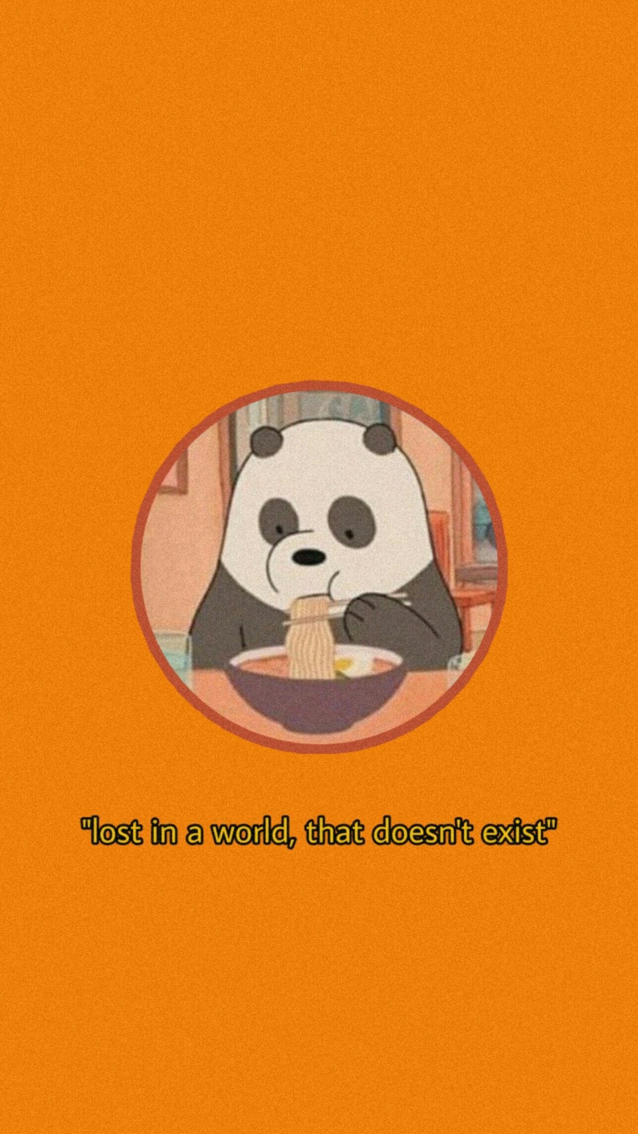 1290x2290 wallpaper panda orange aesthetic di 2020. Gambar pastel, Gambar, Pastel, Phone