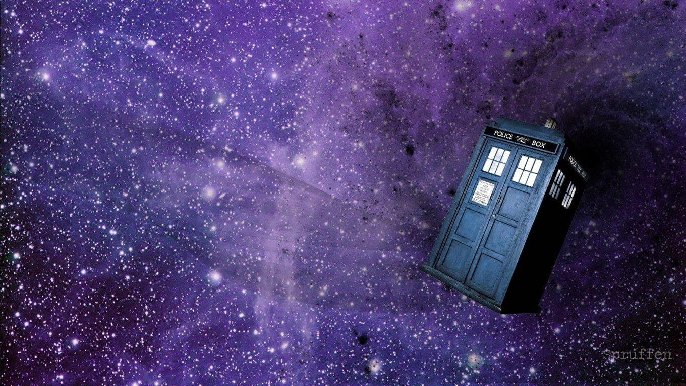 1370x770 TARDIS wallpaper, Desktop