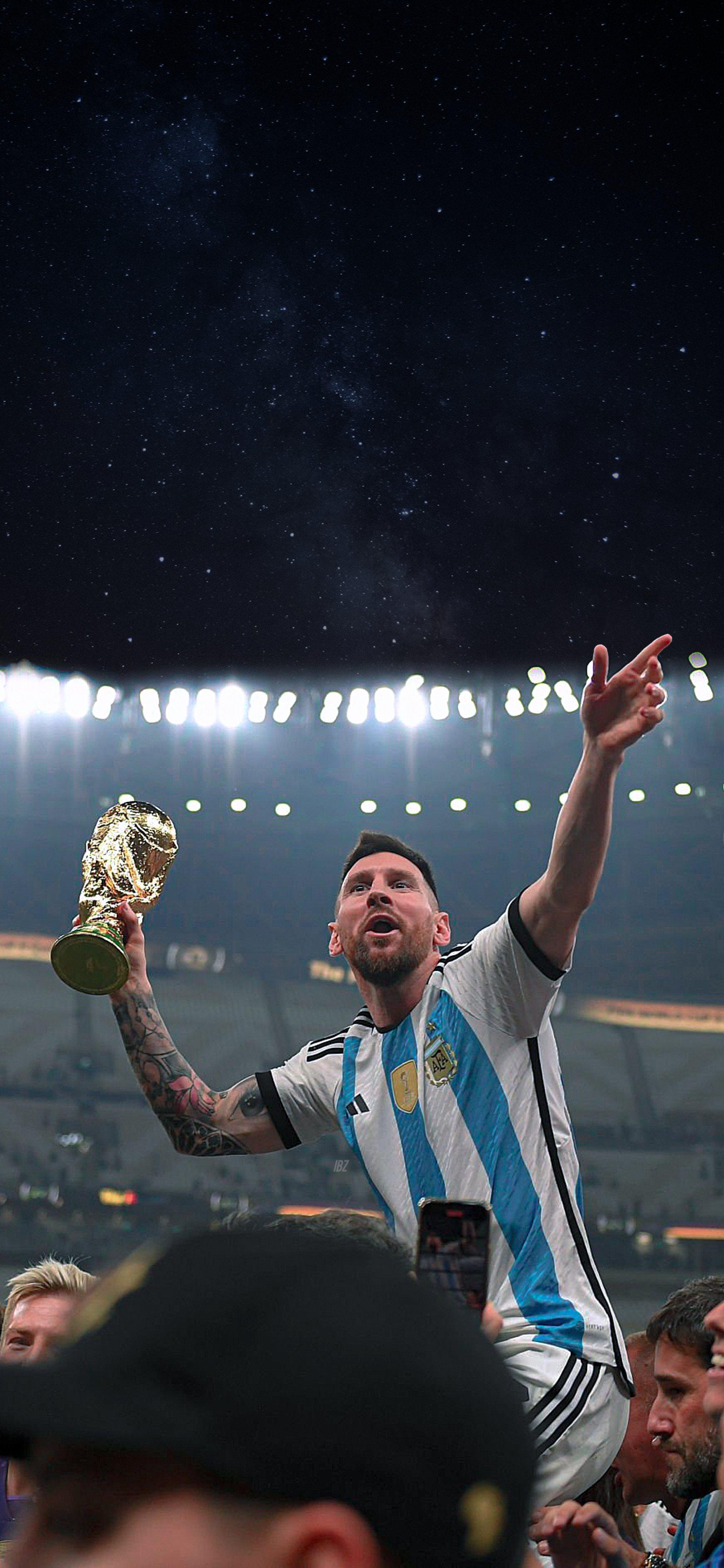 1900x4100 Messi Fifa World Cup 2022 Final Wallpaper Dump, Phone