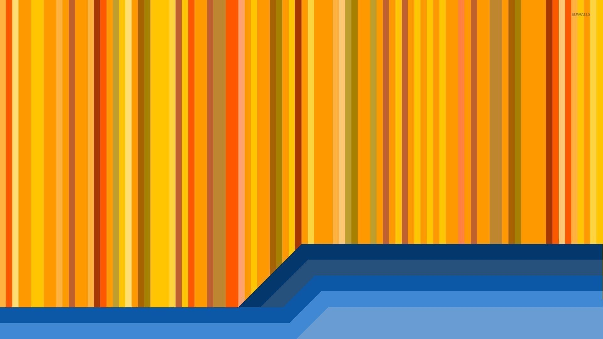 1920x1080 Yellow and blue stripes wallpaper wallpaper, Desktop