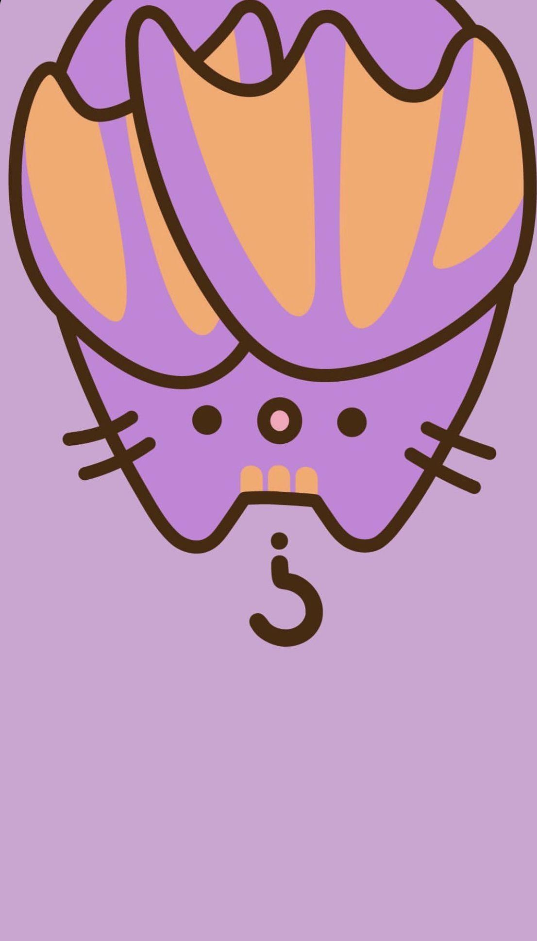 1110x1940 pusheen halloween wallpaper !!. Cute. Halloween wallpaper, Phone