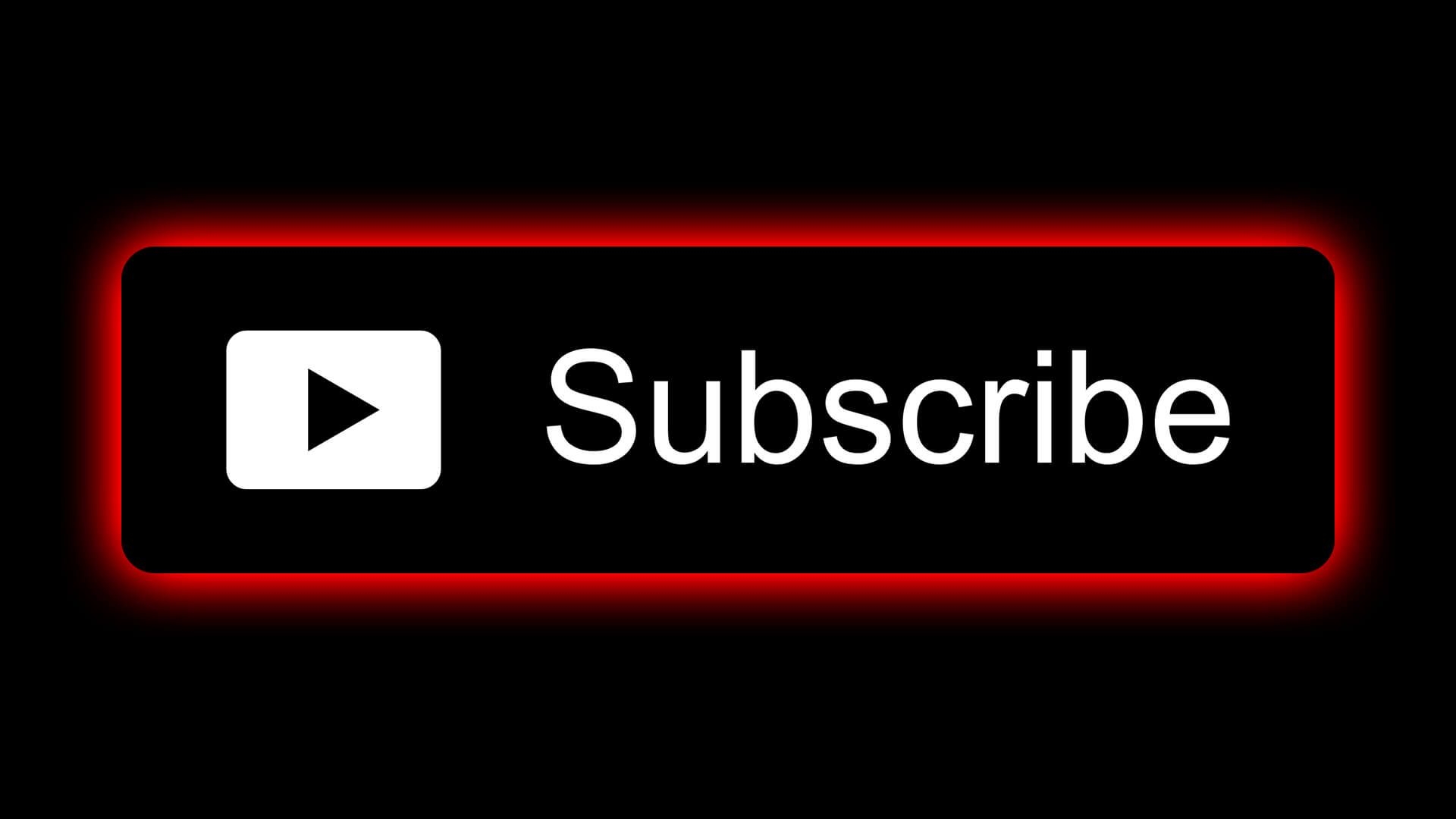 1920x1080 YouTube Subscribe Button Free Download, Desktop