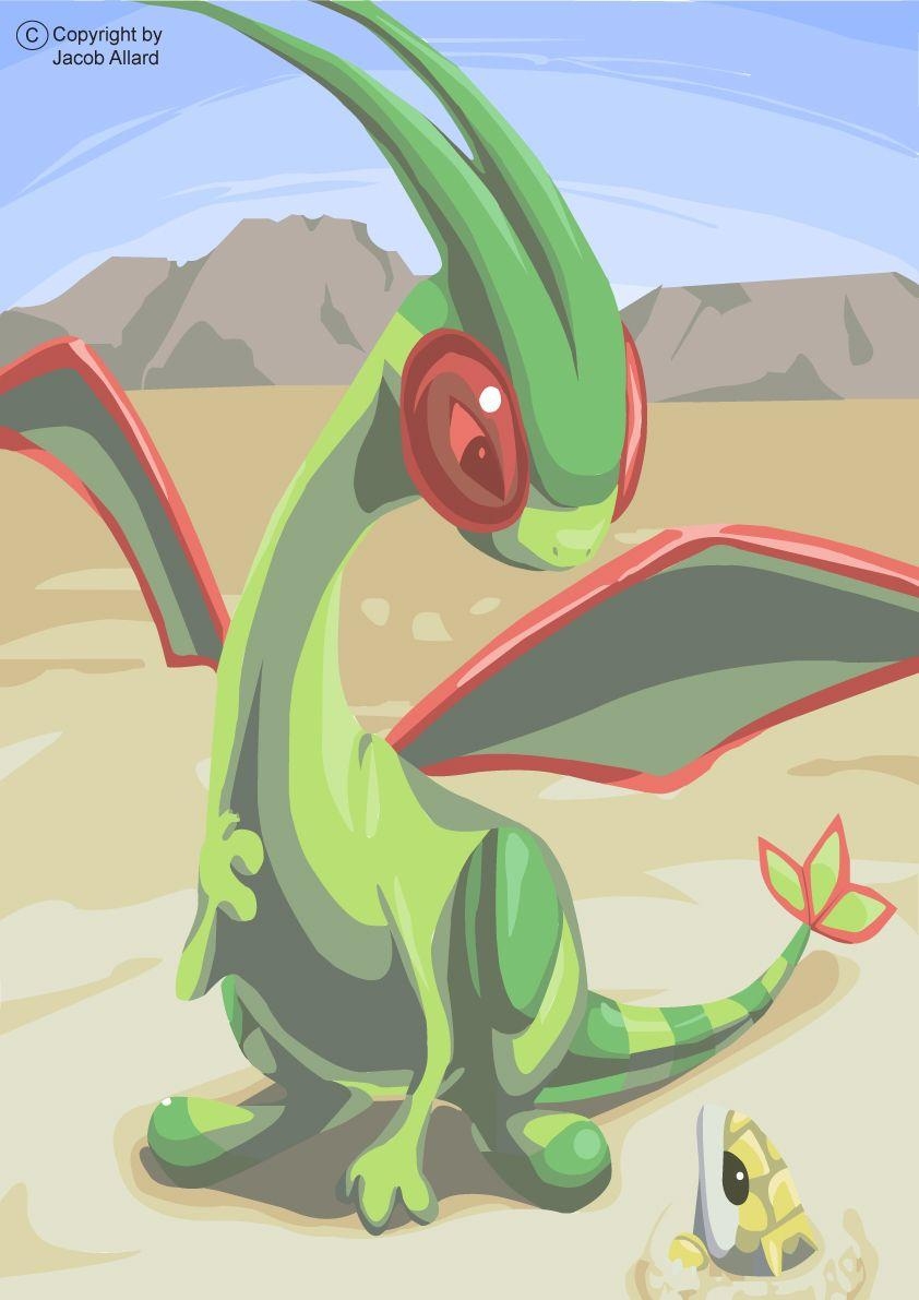 850x1200 Redeemed Flygon and, Phone