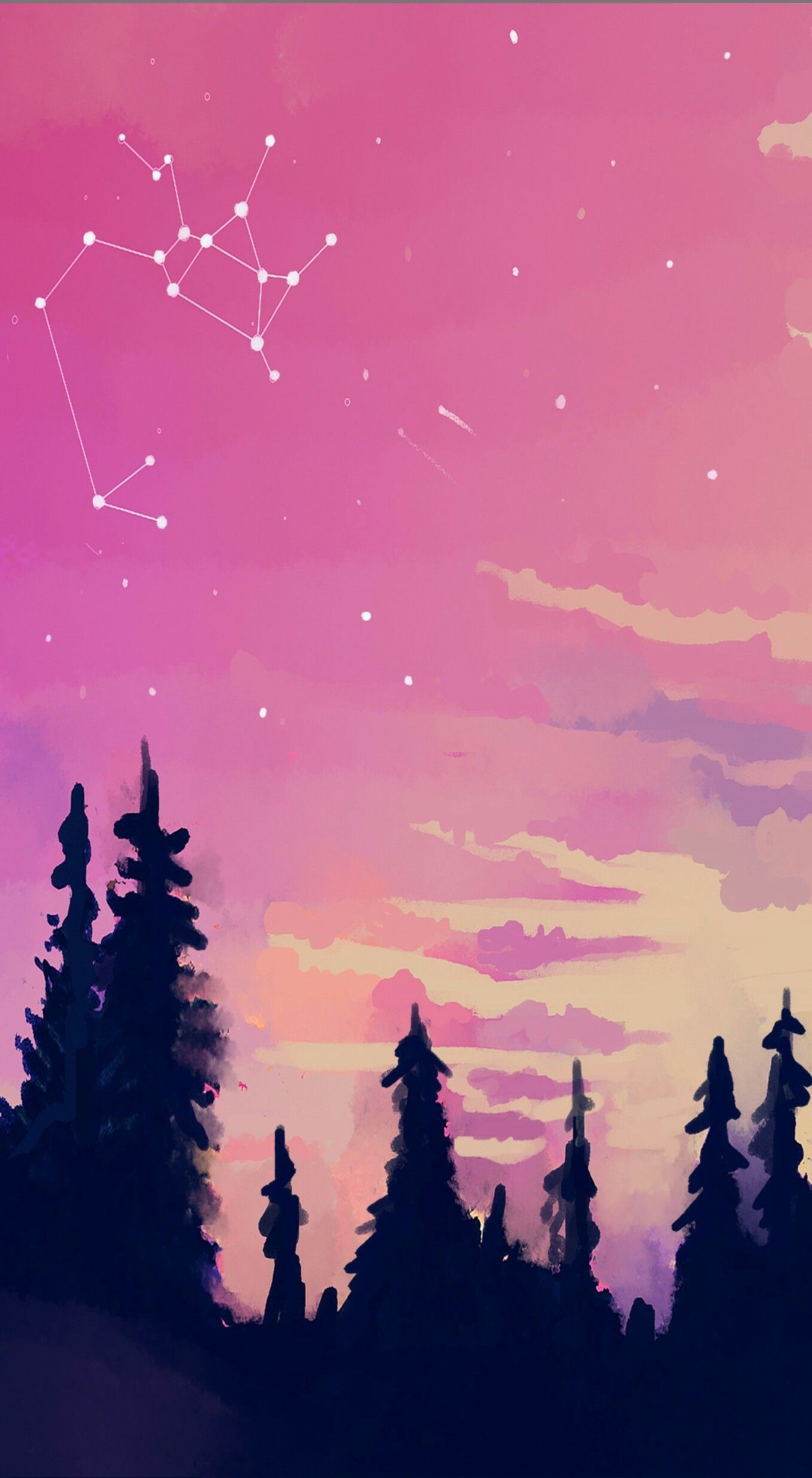 1360x2470 Galaxy Aesthetic Wallpaper Free Galaxy Aesthetic, Phone