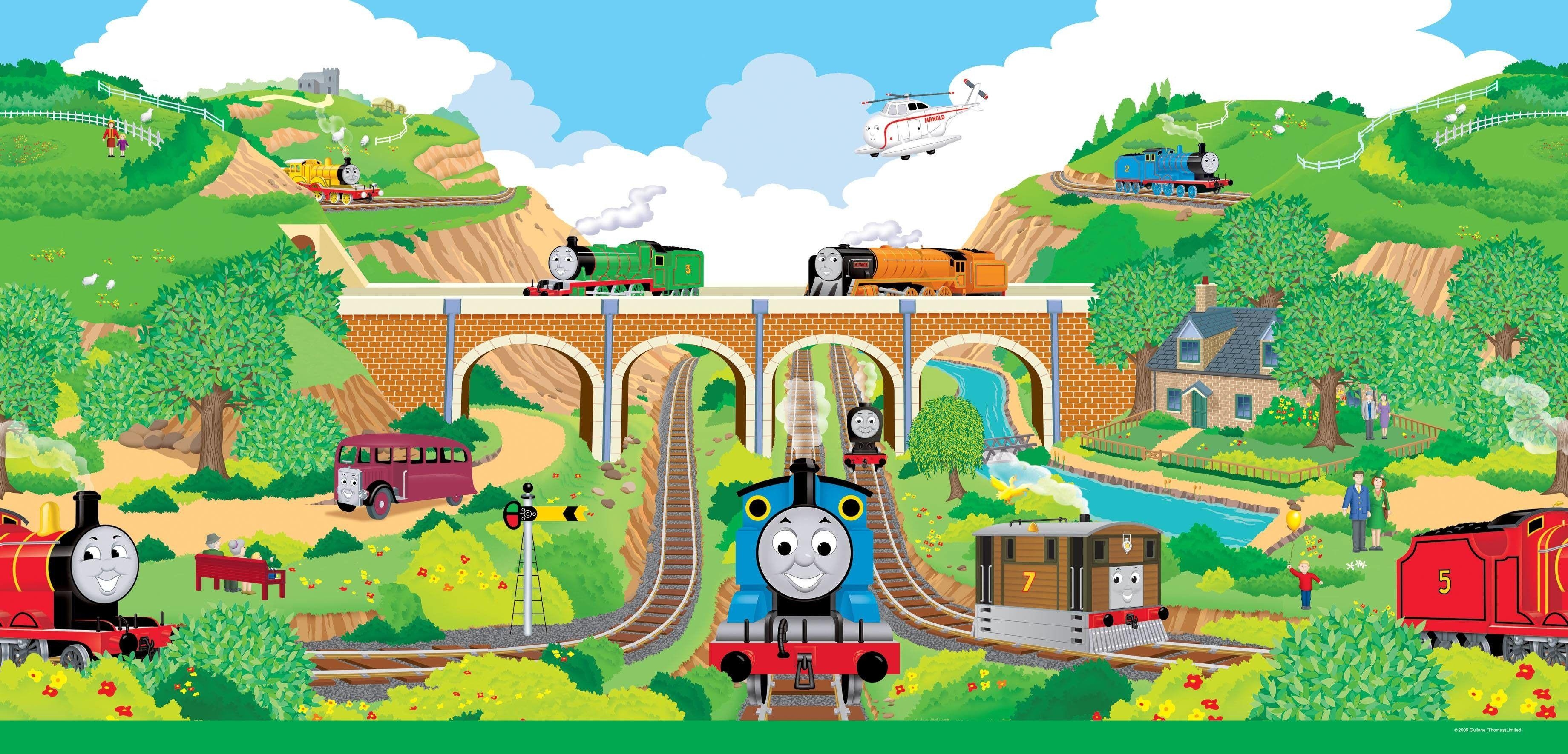 3690x1780 Thomas Wallpaper, Dual Screen