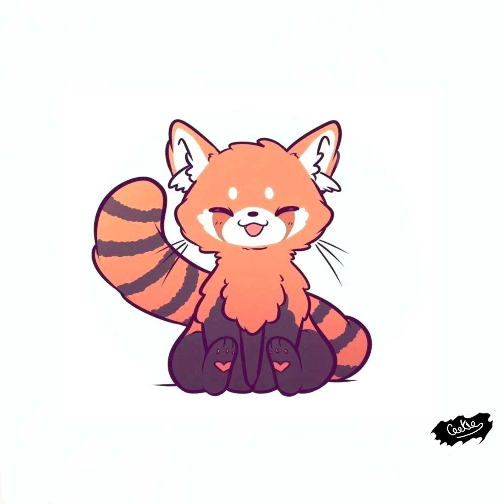 1920x1920 Red Panda, Phone