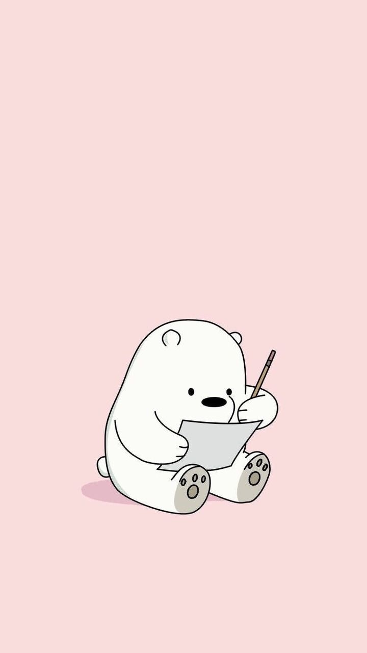 720x1280 we bare bears, wallpaper, pastel wallpaper and pastel pink, Phone