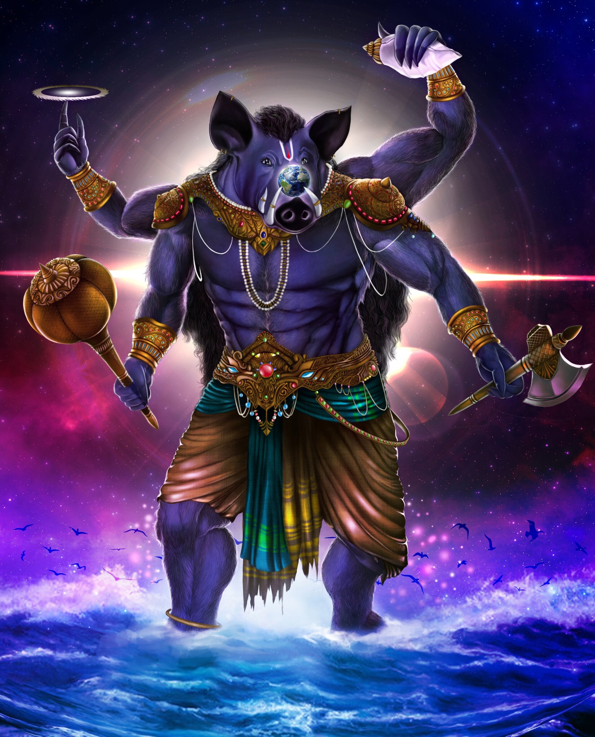 1920x2380 Varaha Avatar, Phone