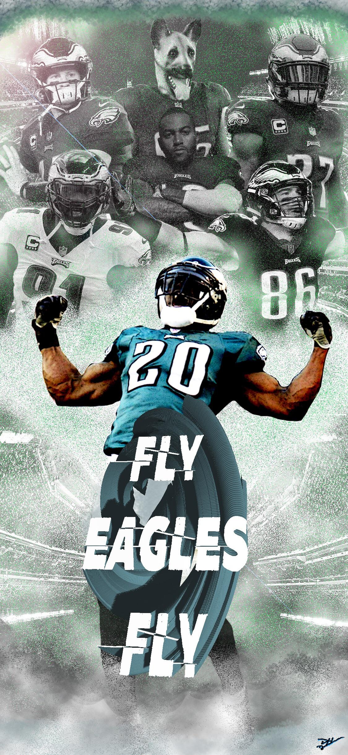 1130x2440 Spent some time today working on this wallpaper (iPhone X dimensions) since I'm too excited for tomorrow! Hope yall like it. GO BIRDS!!!: eagles, Phone