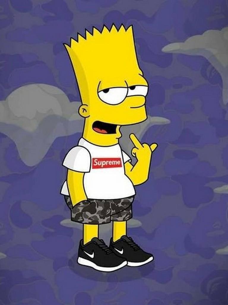 770x1030 Bart Simpsons Wallpaper, Phone