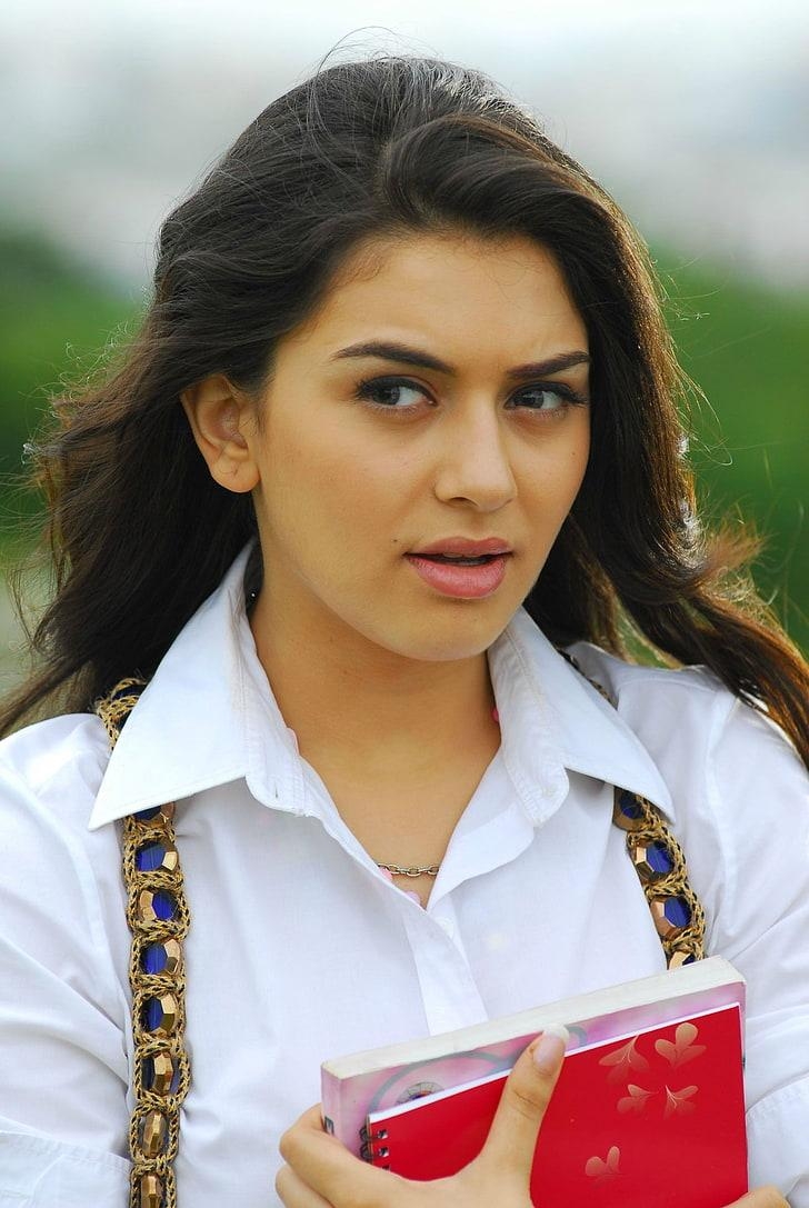 730x1090 HD wallpaper: brunettes bollywood movie stills hansika motwani bollywood actress south indian girls stills kollywo Entertainment Bollywood HD Art, Phone