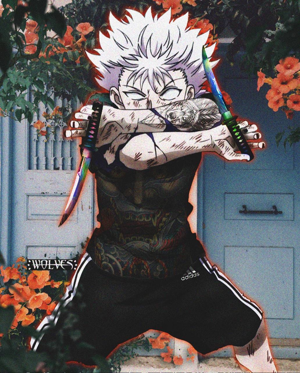 1040x1280 killua wallpaper, Phone