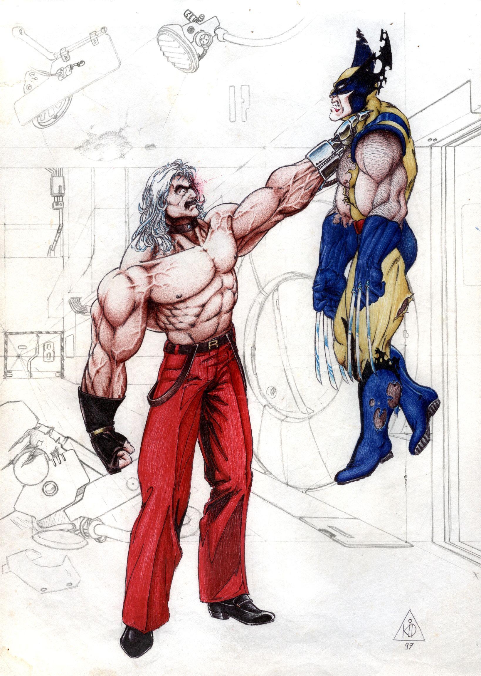 1640x2310 Omega Rugal x Wolverine, Phone