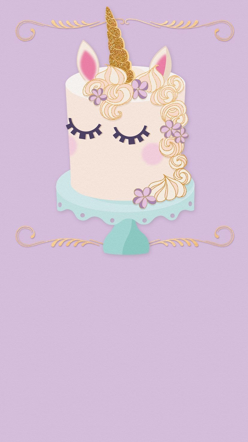 830x1480 How cute is this unicorn cake design?! Plan a birthday for, Phone