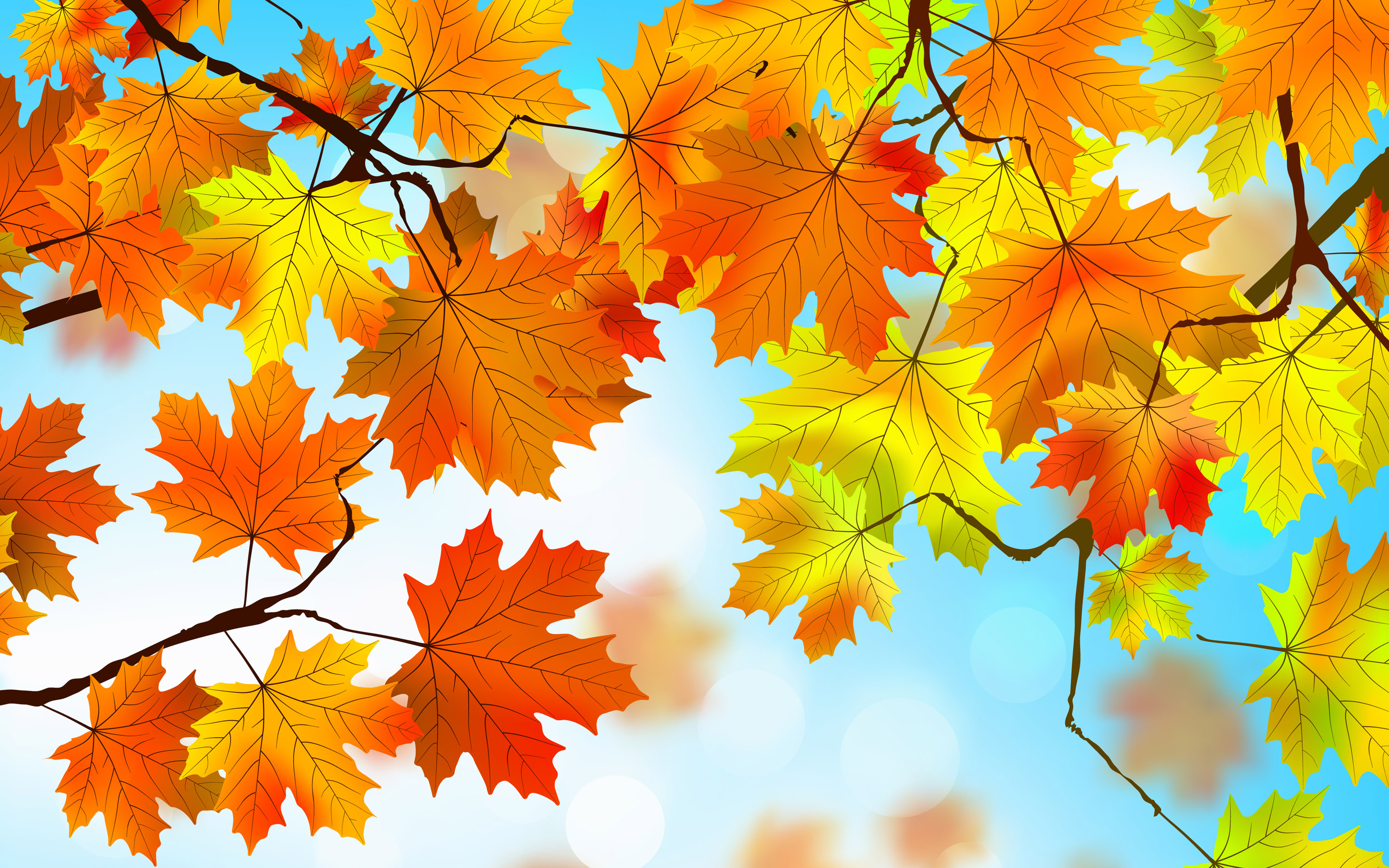 2880x1800 Autumn Leaves HD 1440x900 Resolution HD 4k, Desktop