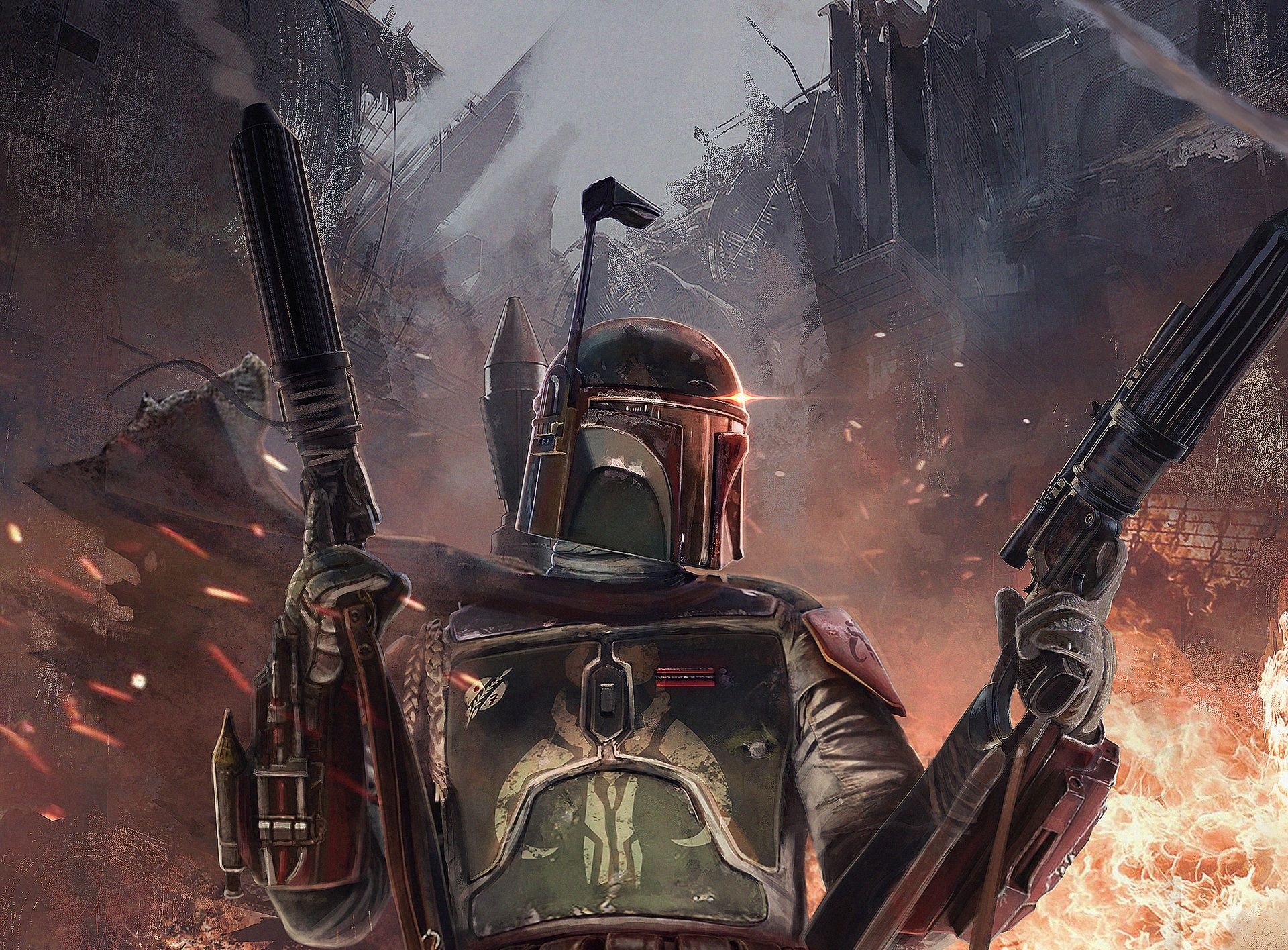 1920x1420 Sci Fi Star Wars Boba Fett HD Wallpaper Background HD Wallpaper, Desktop