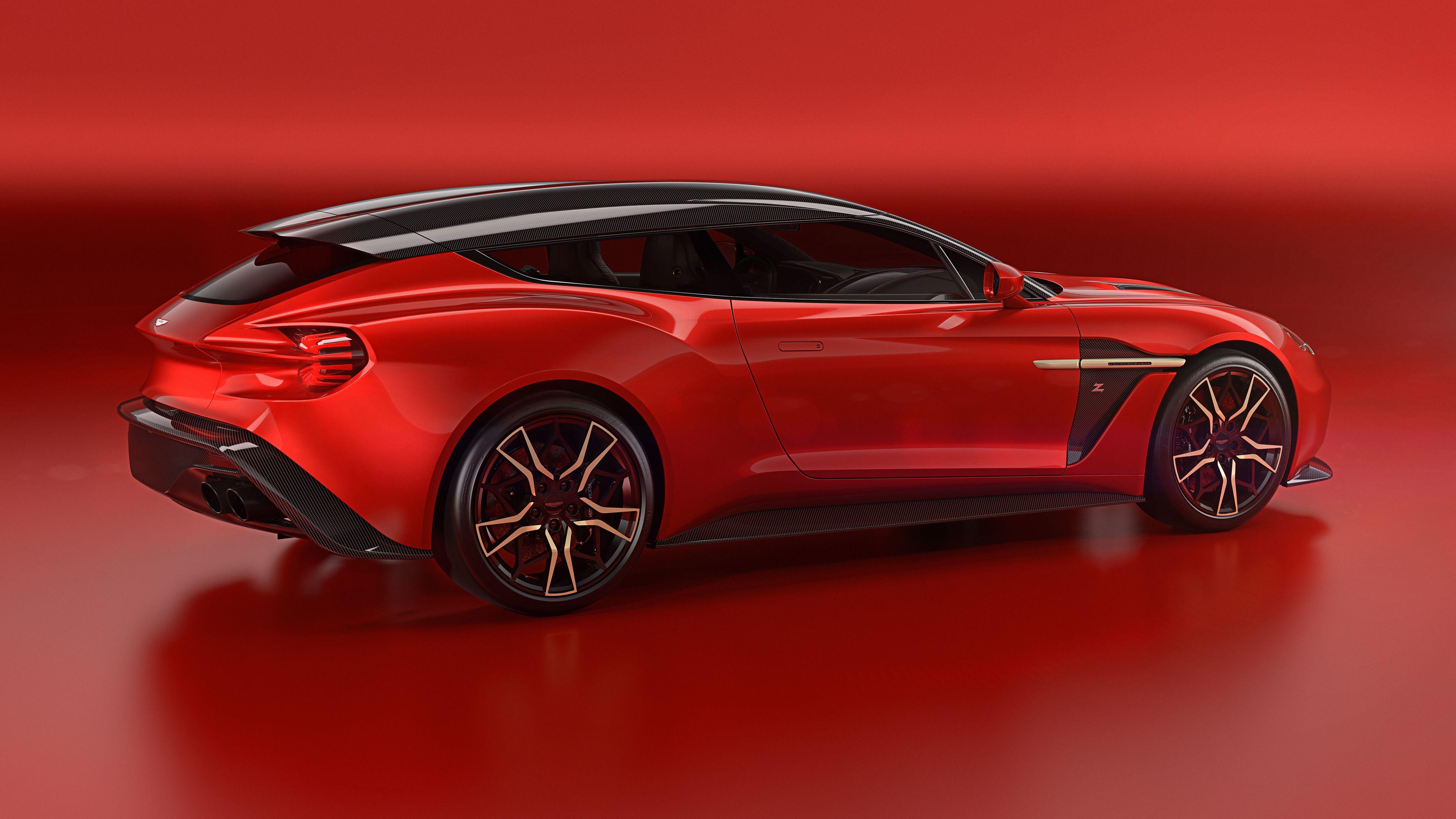 4100x2310 Aston Martin Vanquish Zagato Shooting Brake 4K Wallpaper, Desktop