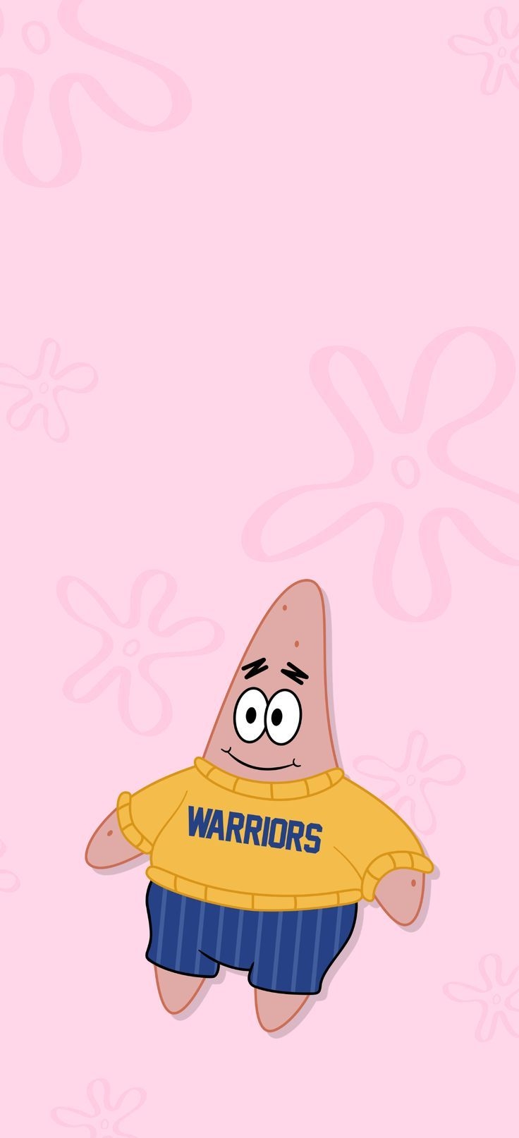 740x1620 Patrick Spongebob State Warriors Basketball Funny by sportsign. Warriors wallpaper, Basketball funny, Boston celtics wallpaper, Phone