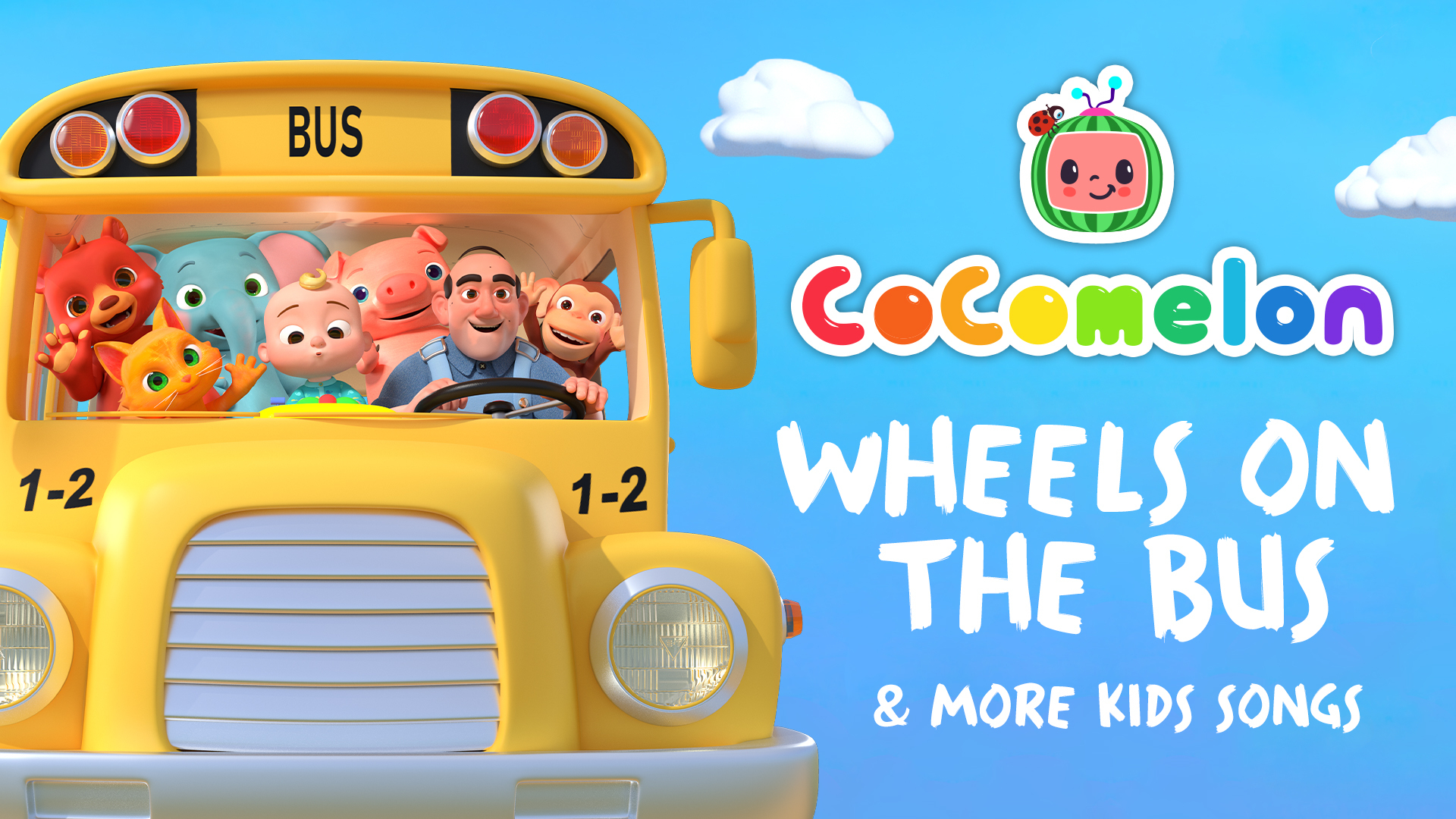 1920x1080 Wheels on the Bus & More Kids Songs, Desktop