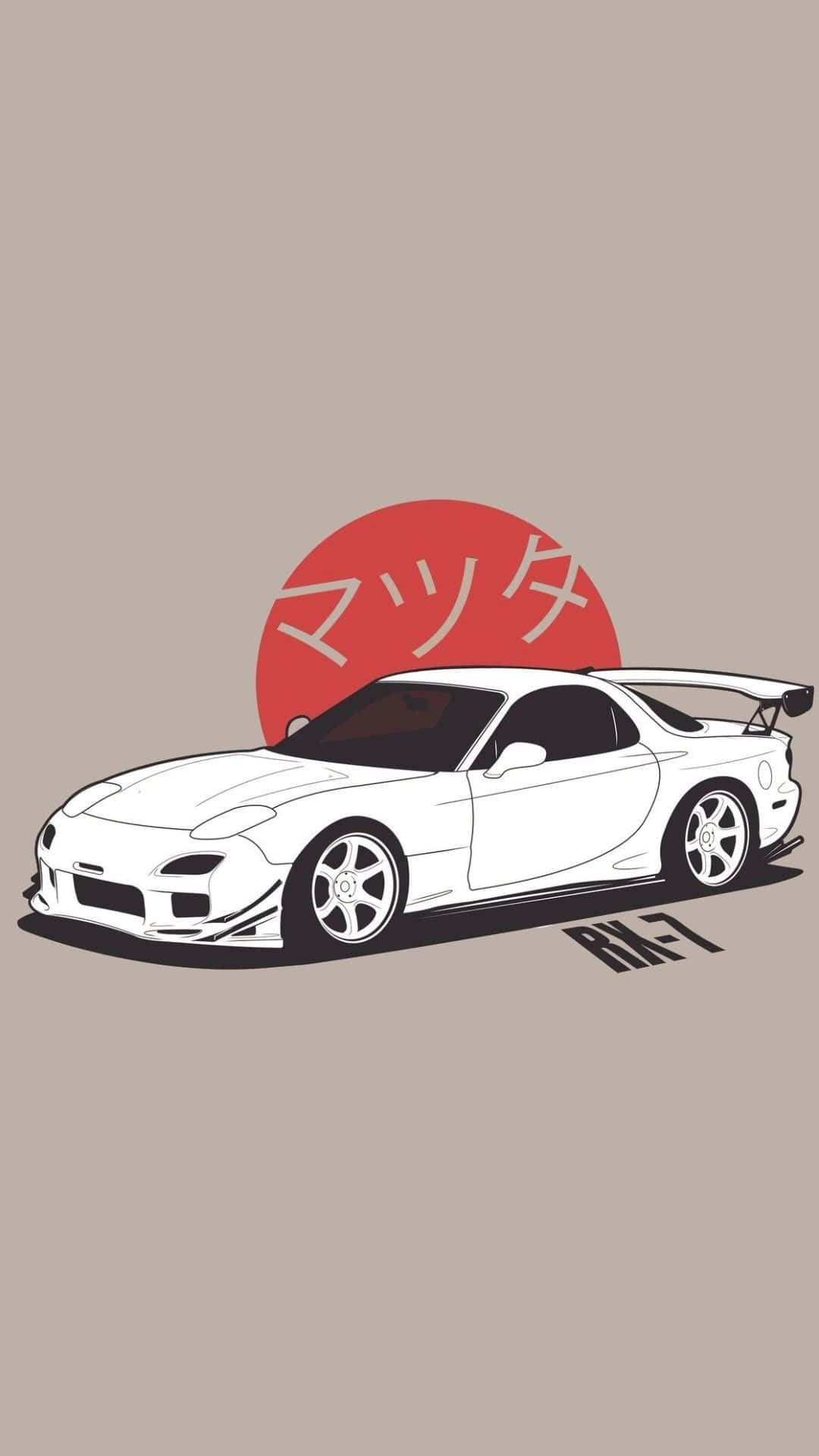 1080x1920 Download Initial D Phone Retro Anime Car Wallpaper, Phone