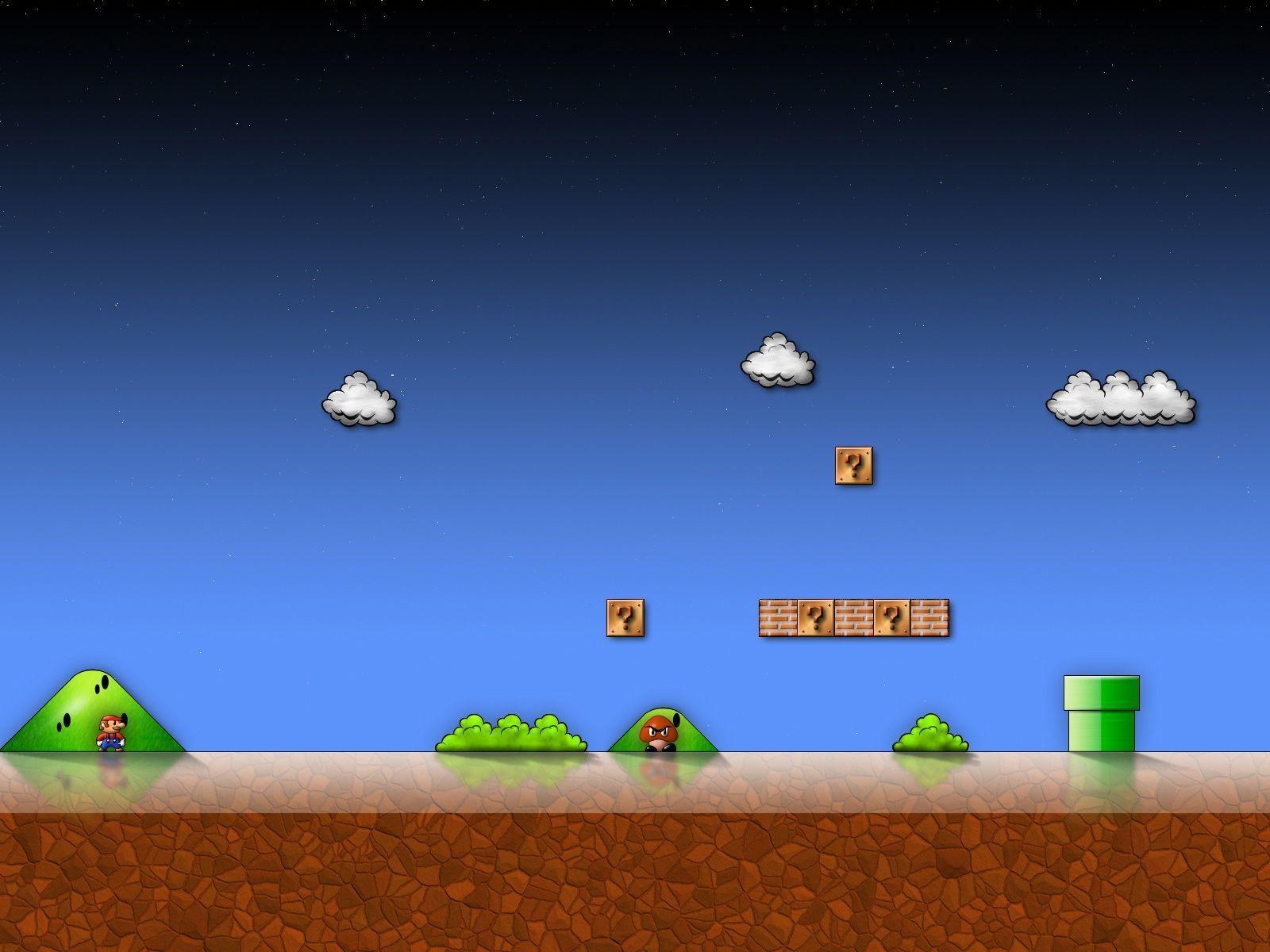 1600x1200 Super Mario Bros Wallpaper. HD Wallpaper Base, Desktop