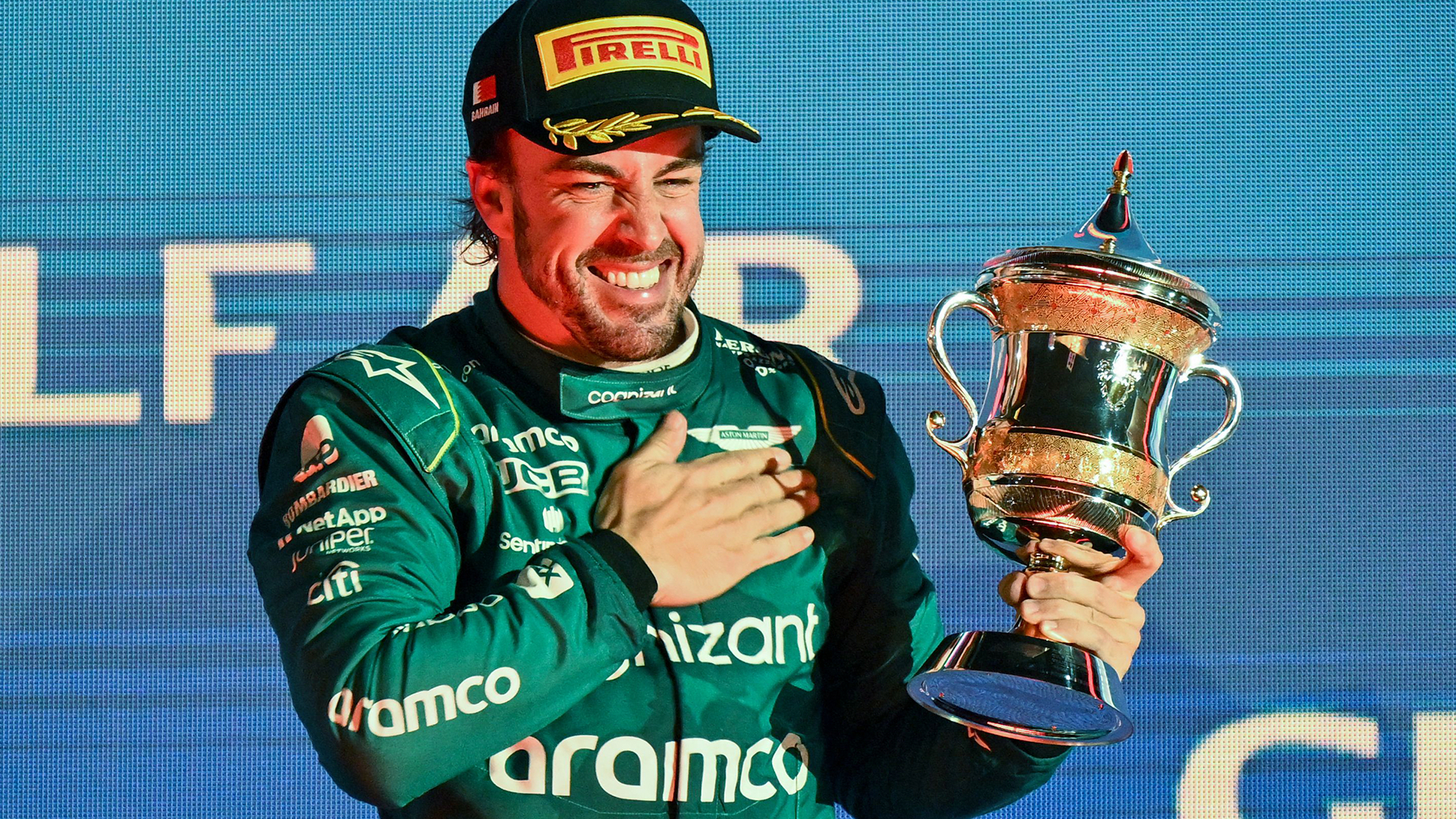 1920x1080 Alonso says Bahrain podium 'a perfect start' to Aston Martin project as he recounts breathtaking moves on Hamilton and Sainz. Formula 1®, Desktop