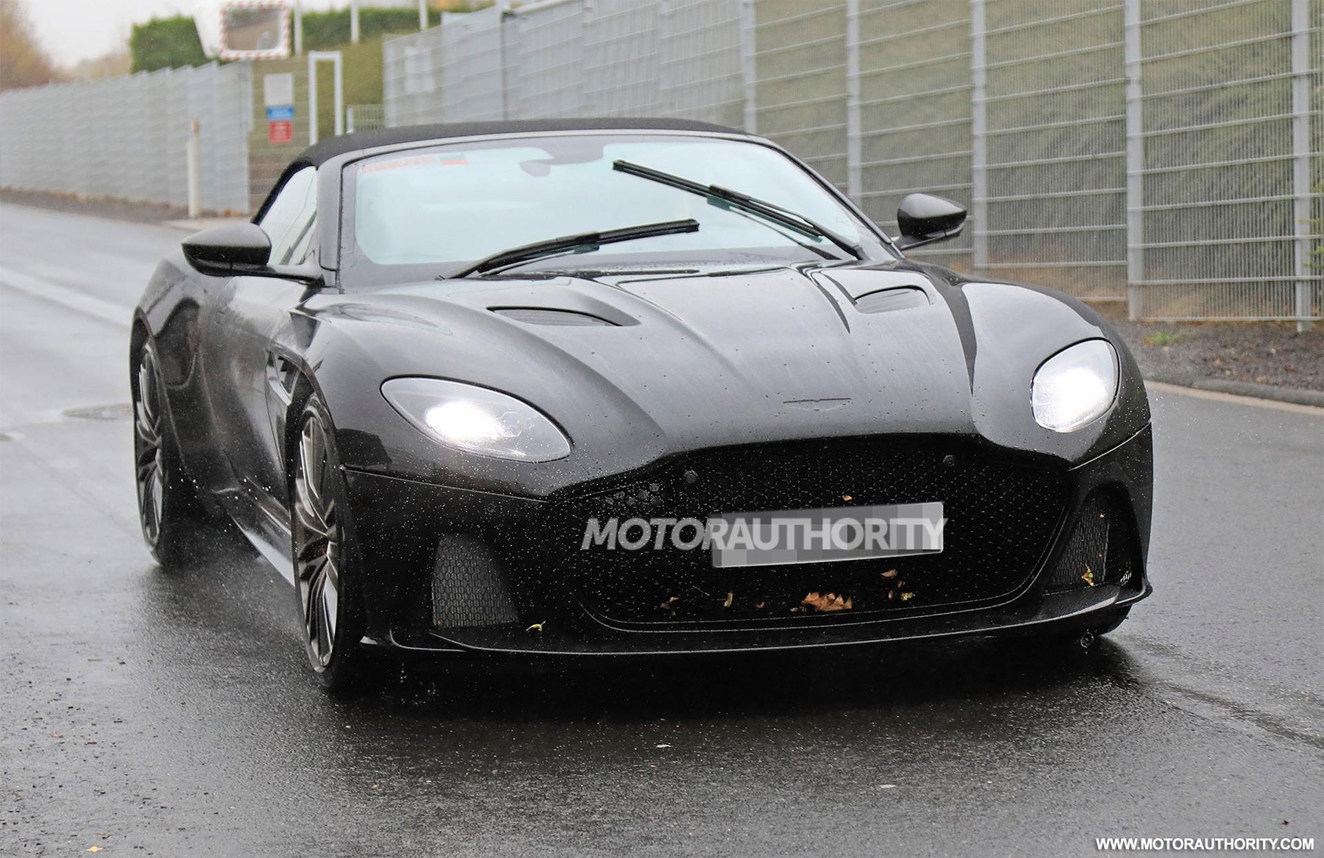 1920x1250 Aston Martin DBS Superleggera Volante spy shots and video, Desktop