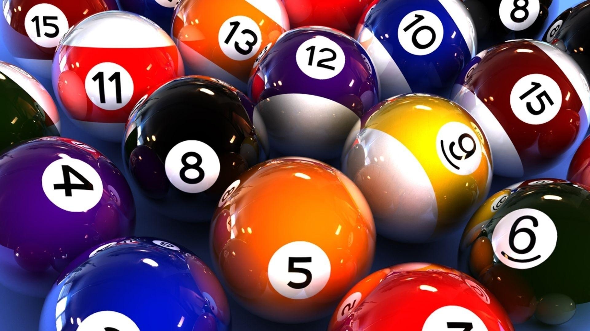 1920x1080 Abstract balls billiards games multicolor wallpaper. AllWallpaper, Desktop