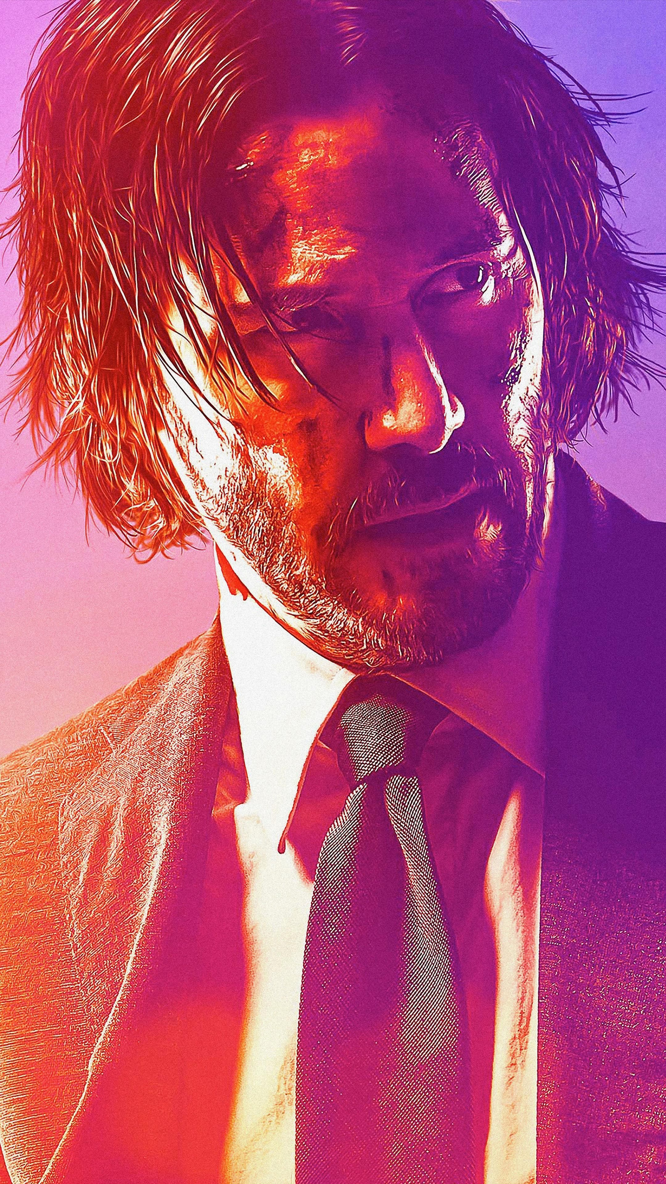 2160x3840 Keanu Reeves In John Wick: Chapter 3, Phone